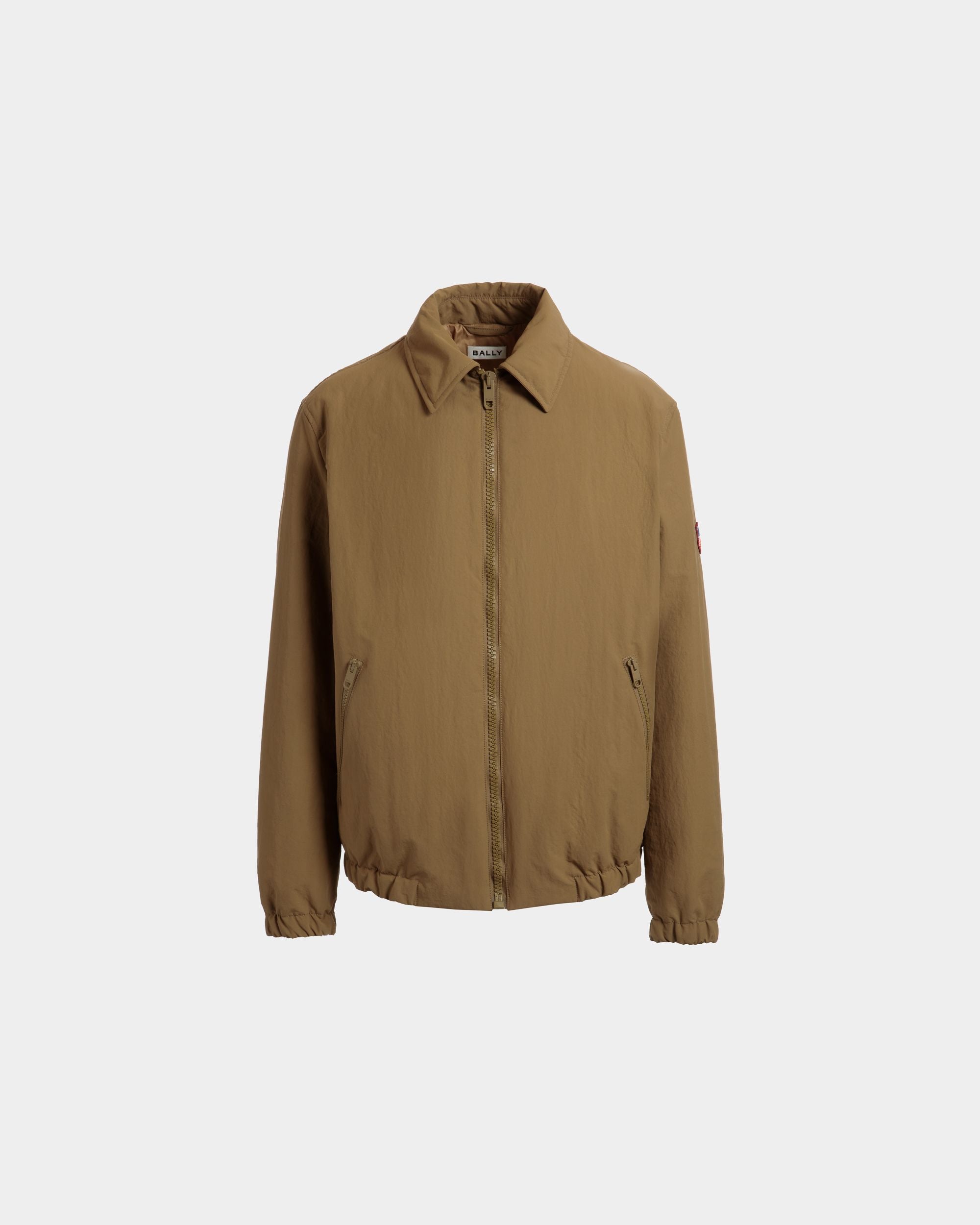 Giacca-Camicia In Nylon Color Cammello - Uomo - Bally - 05
