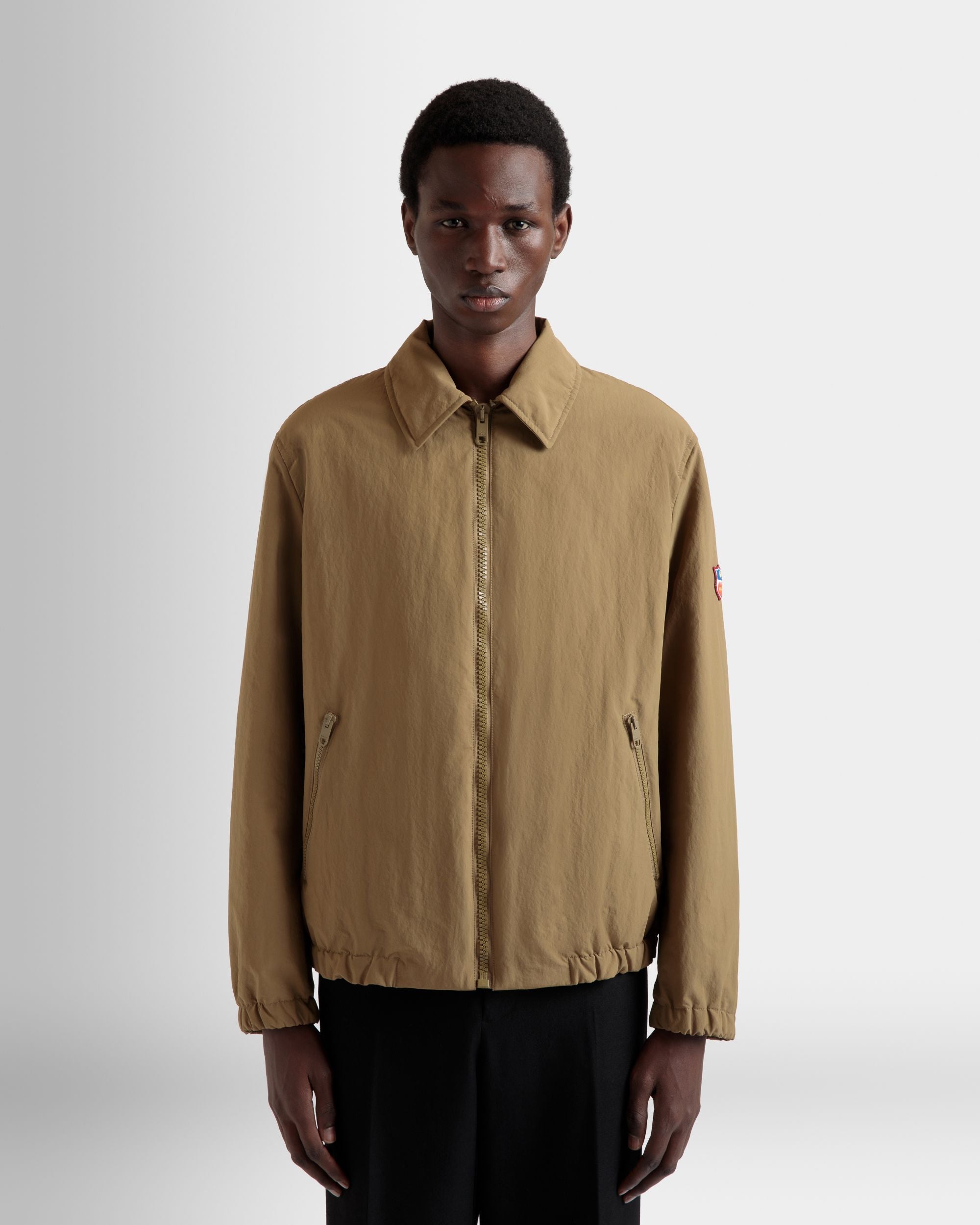 Giacca-Camicia In Nylon Color Cammello - Uomo - Bally - 09