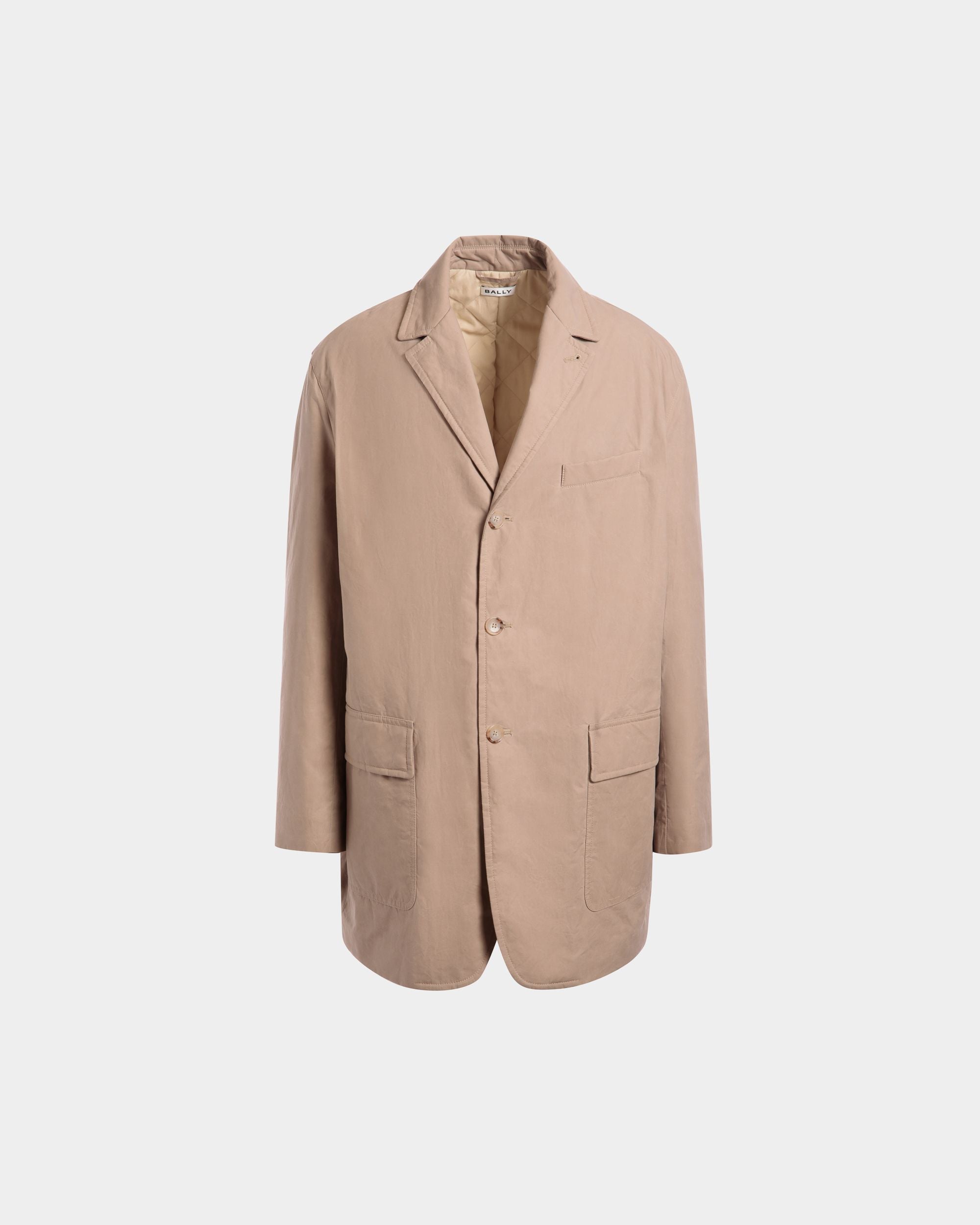 Herrenmantel Aus Baumwolle In Beige - Herren - Bally - 01