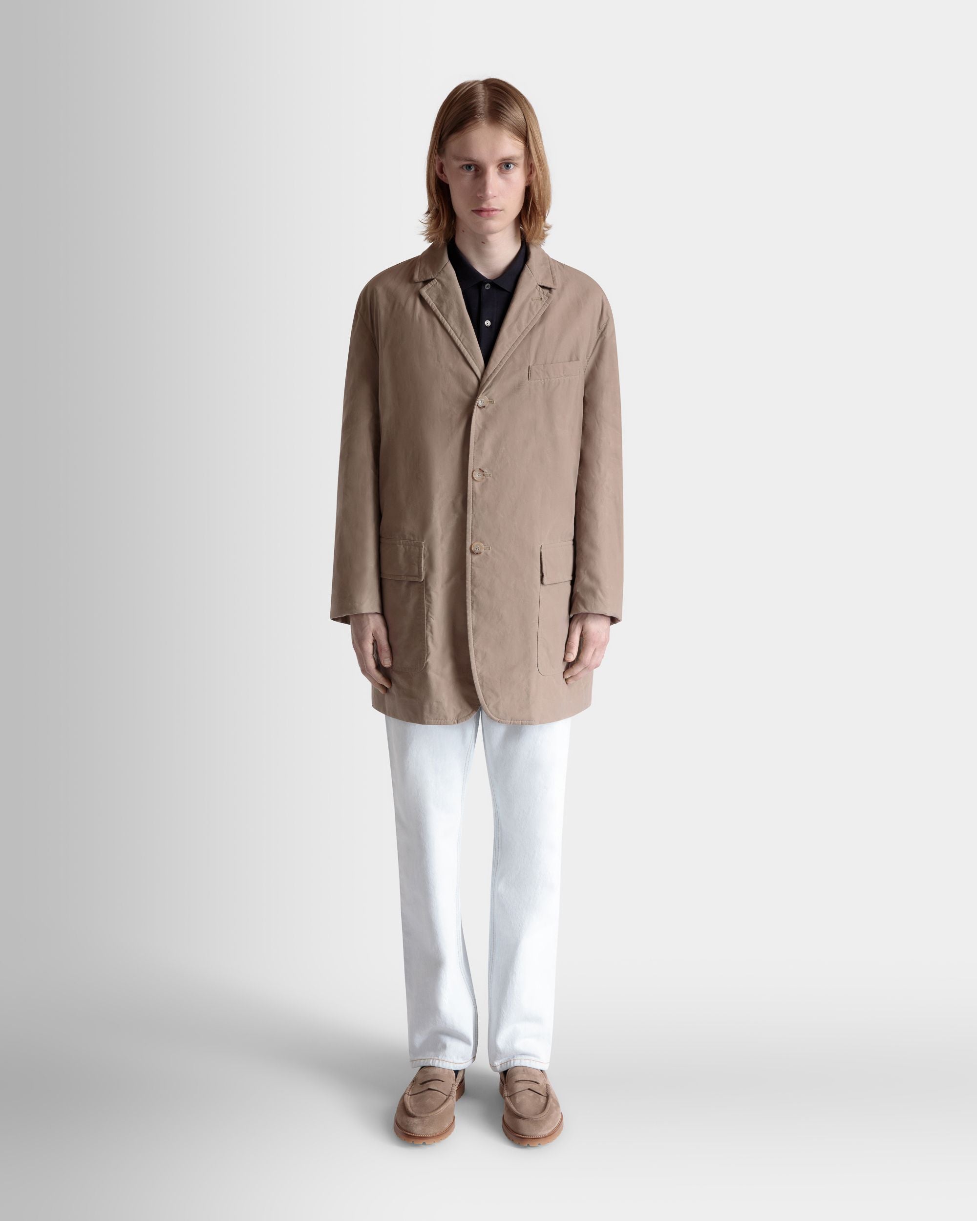 Car Coat In Cotone Beige - Uomo - Bally - 02