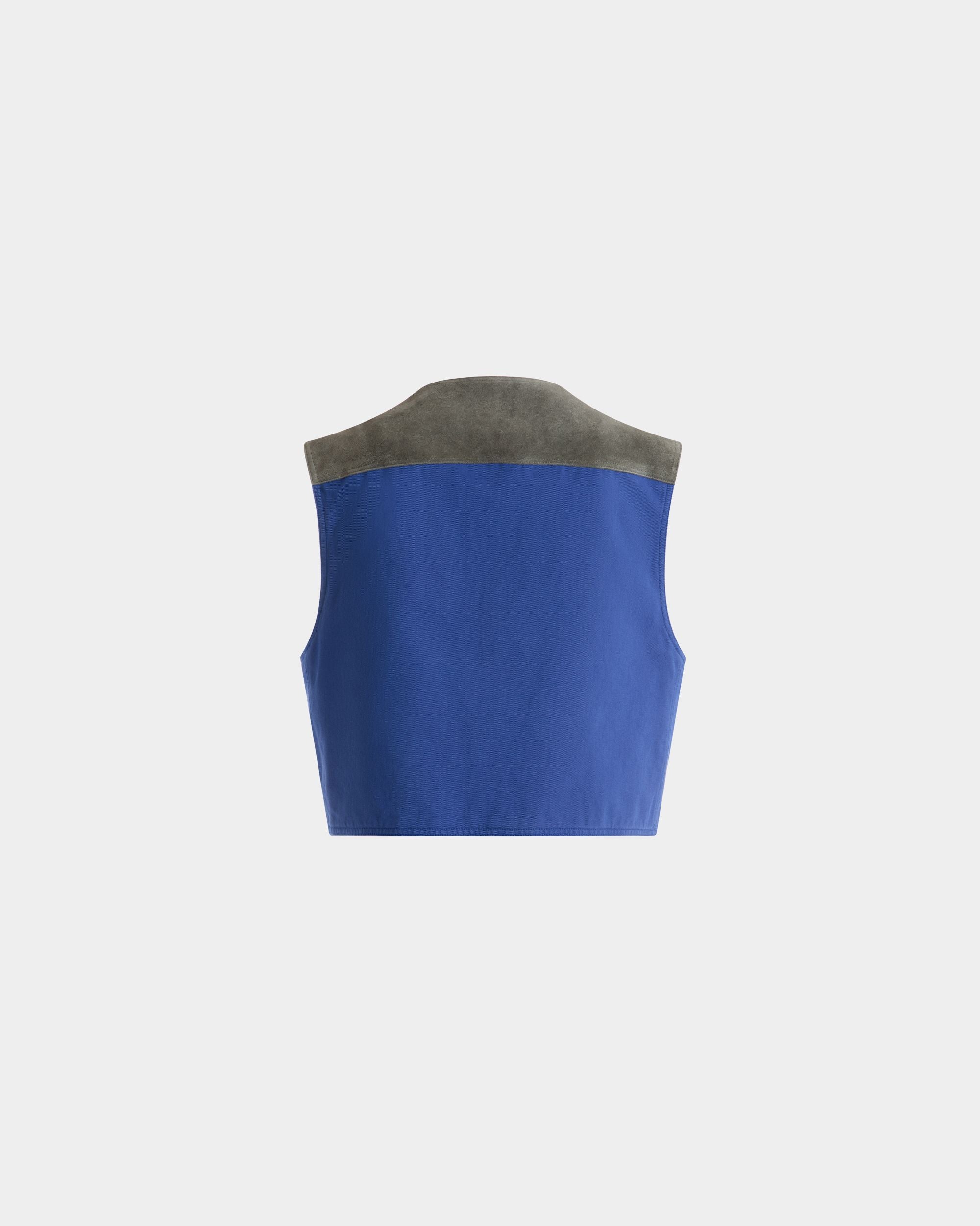 Weste Aus Baumwolle In Blau - Herren - Bally - 03