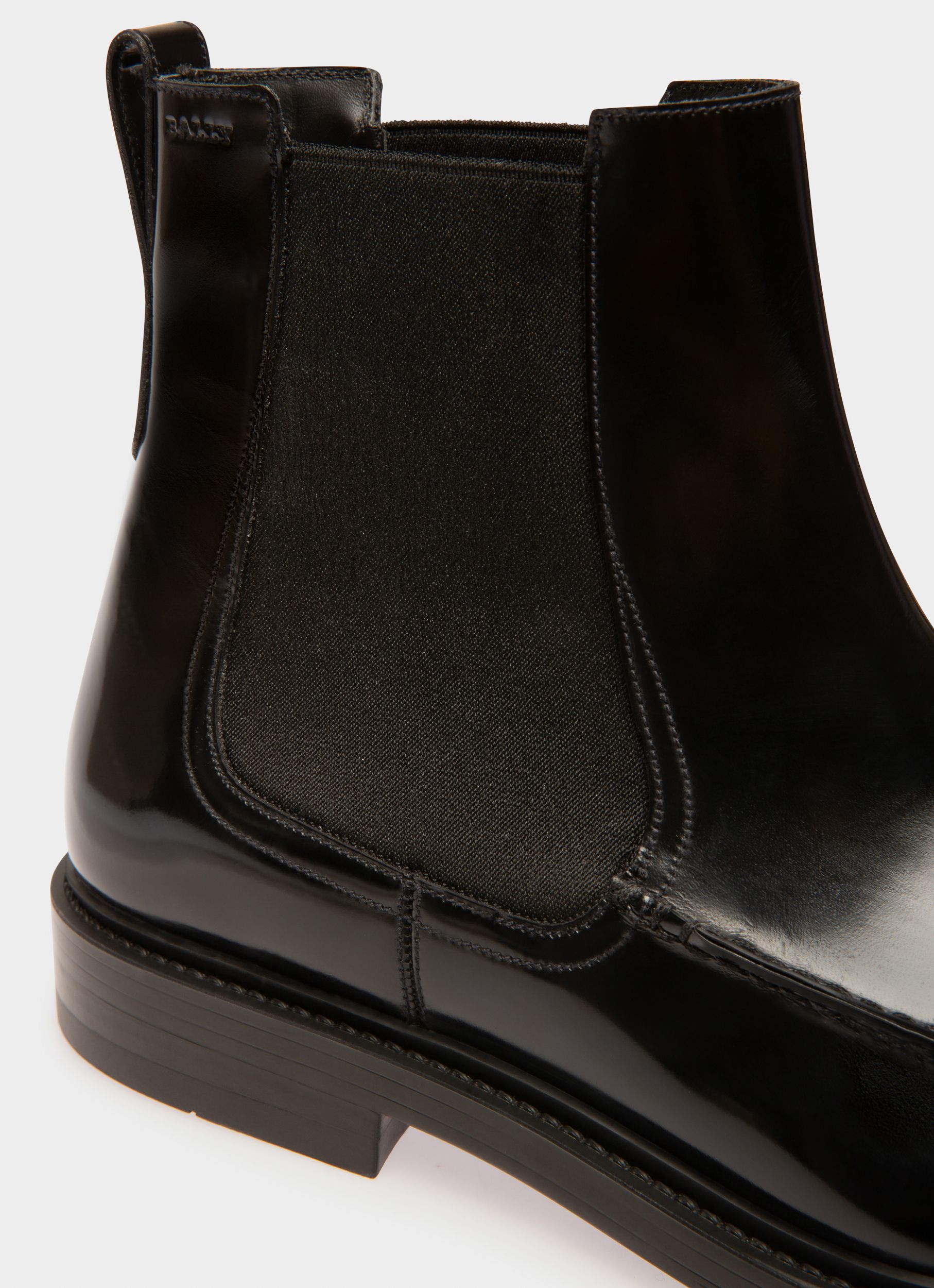 Nidro Stivali In Pelle Nera - Uomo - Bally - 02