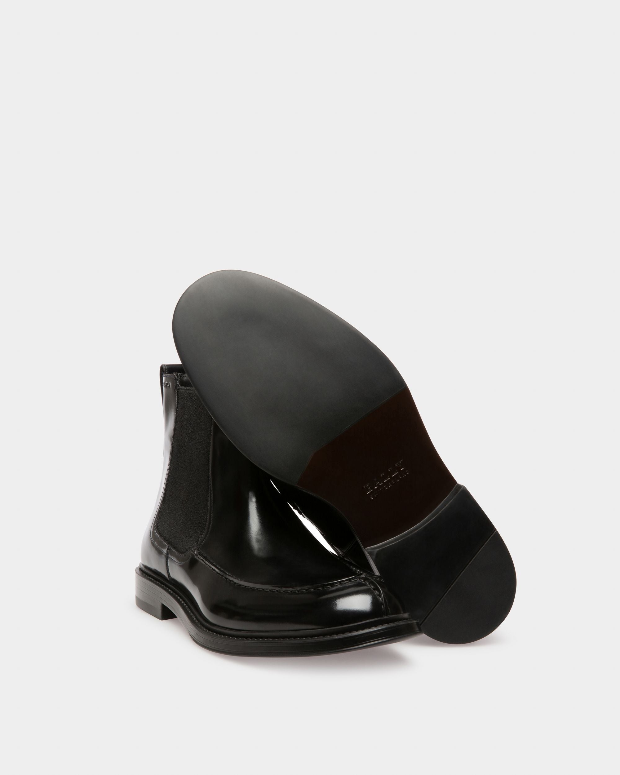Nidro Stivali In Pelle Nera - Uomo - Bally - 03
