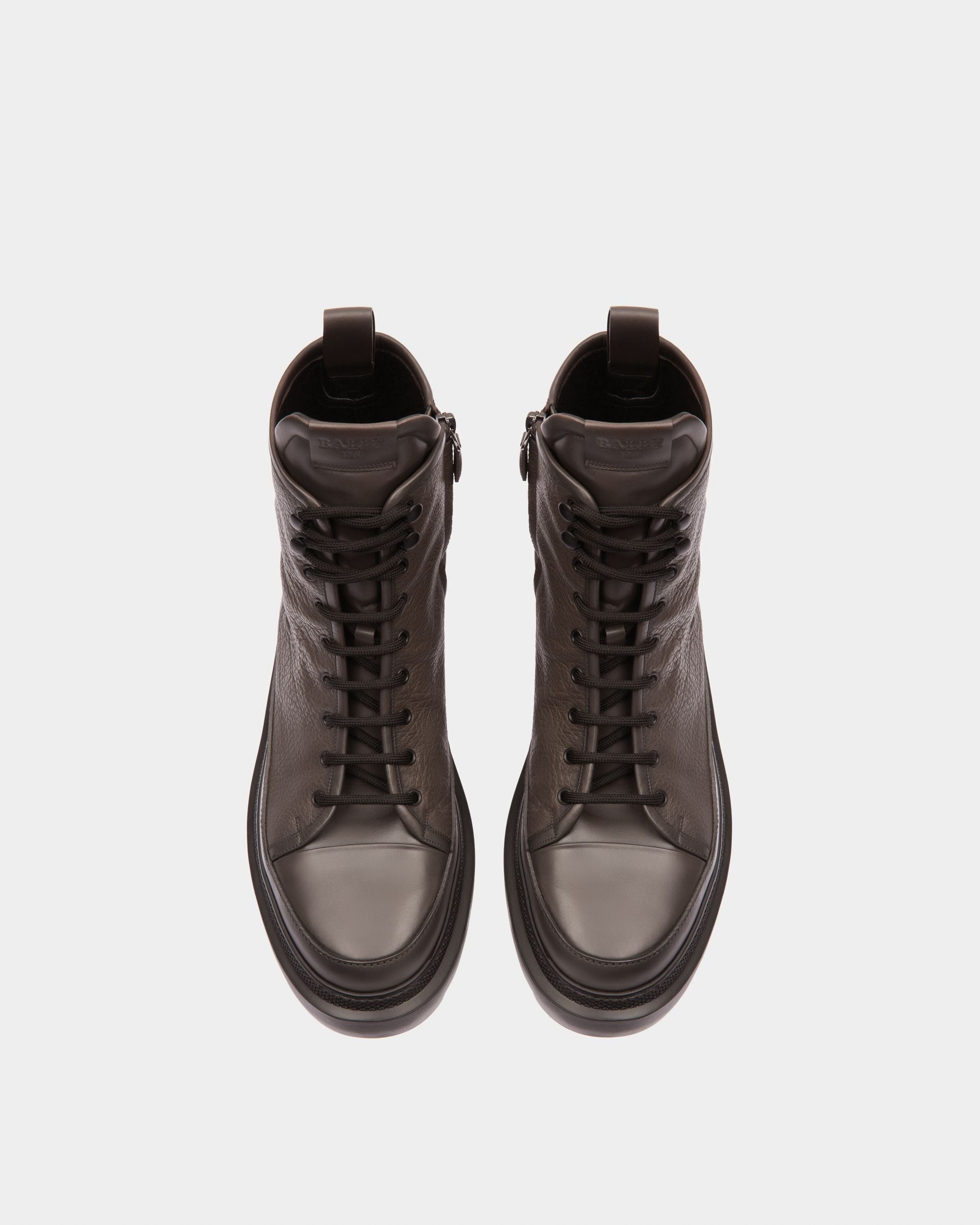 Vatiz Stiefel Aus Militärgrünem Leder - Herren - Bally - 02