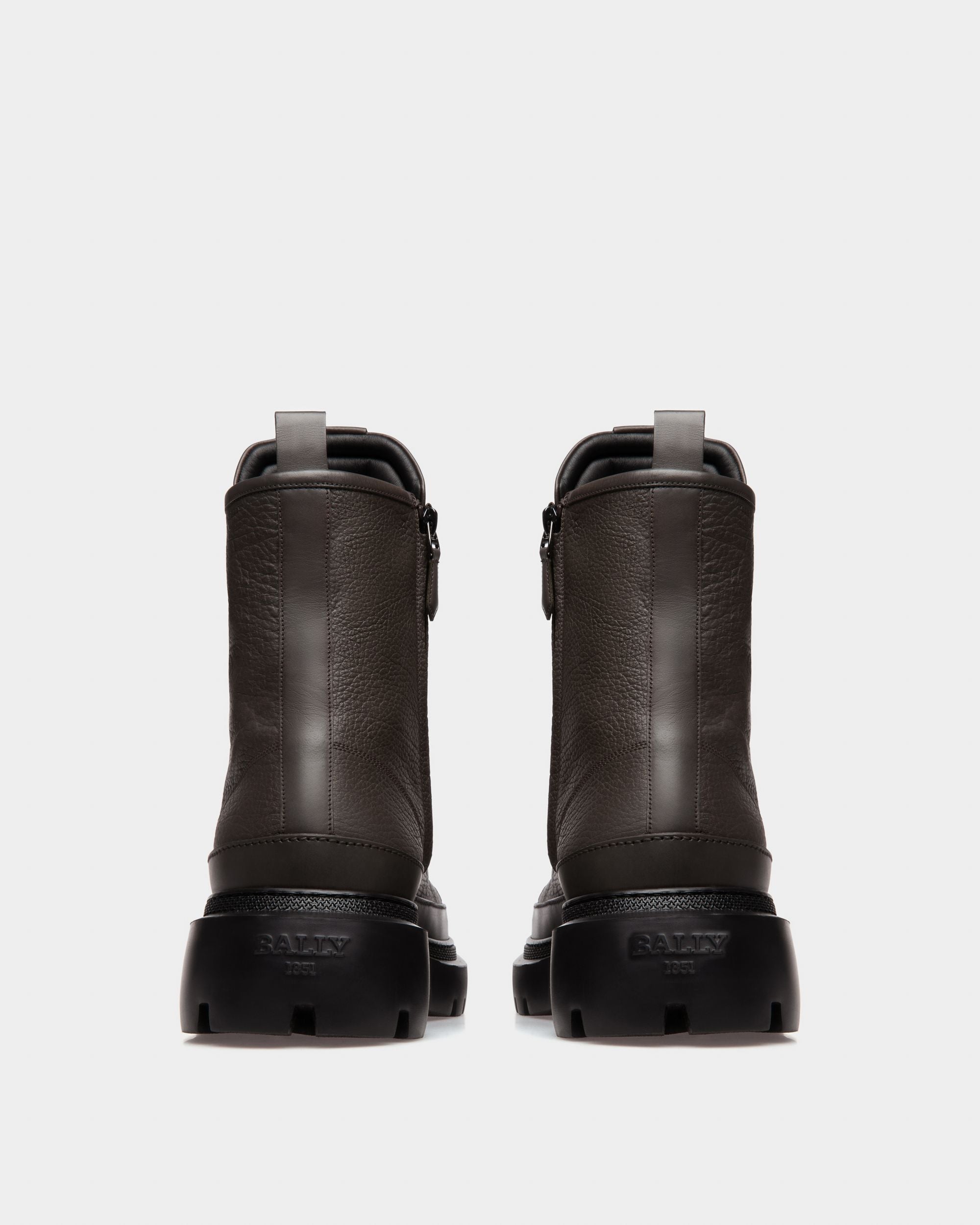 Vatiz Stiefel Aus Militärgrünem Leder - Herren - Bally - 04