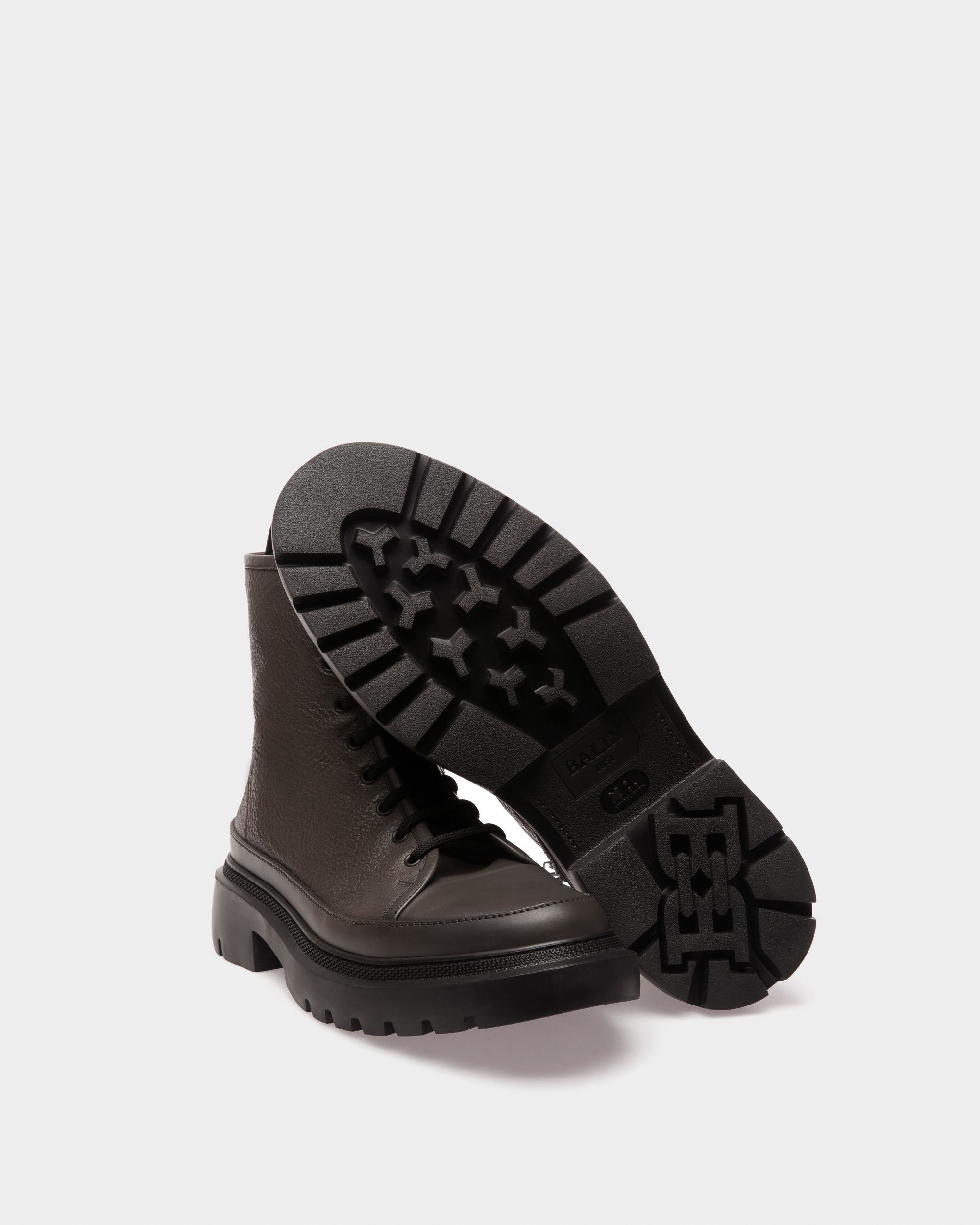 Vatiz Stiefel Aus Militärgrünem Leder - Herren - Bally - 05