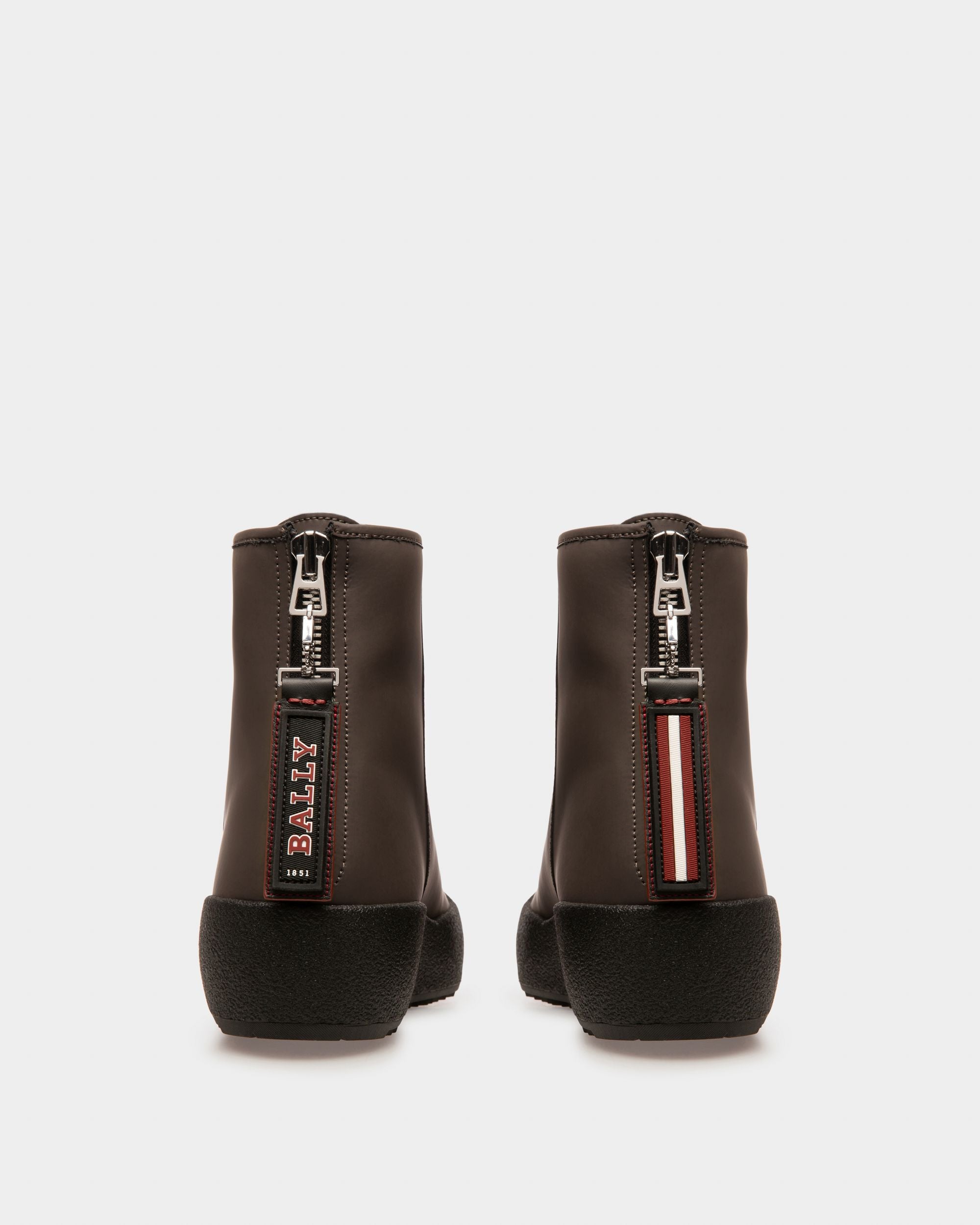 Guard Ii En Cuir Marron - Homme - Bally - 03