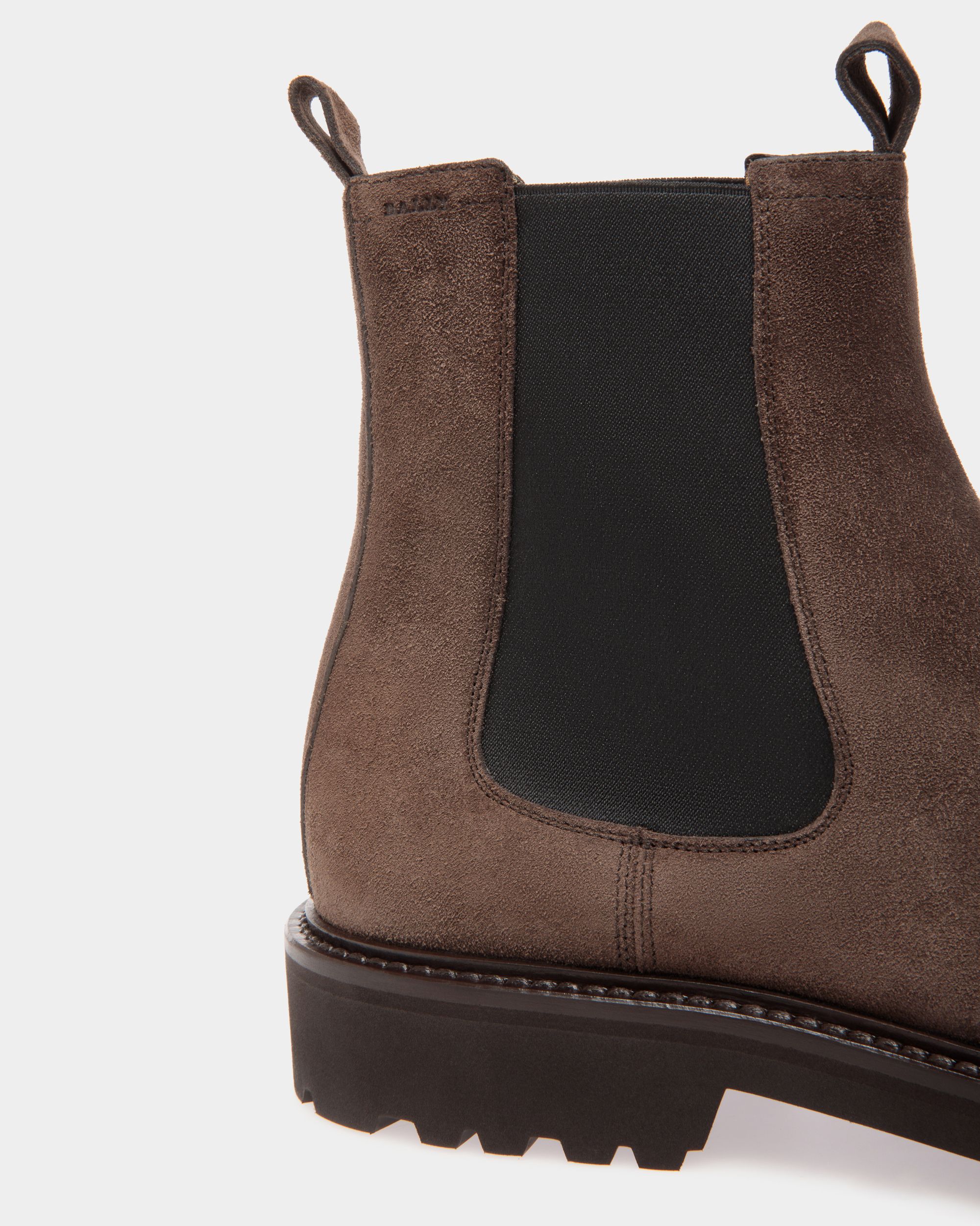 Bootie Aus Braunem Veloursleder - Herren - Bally - 05