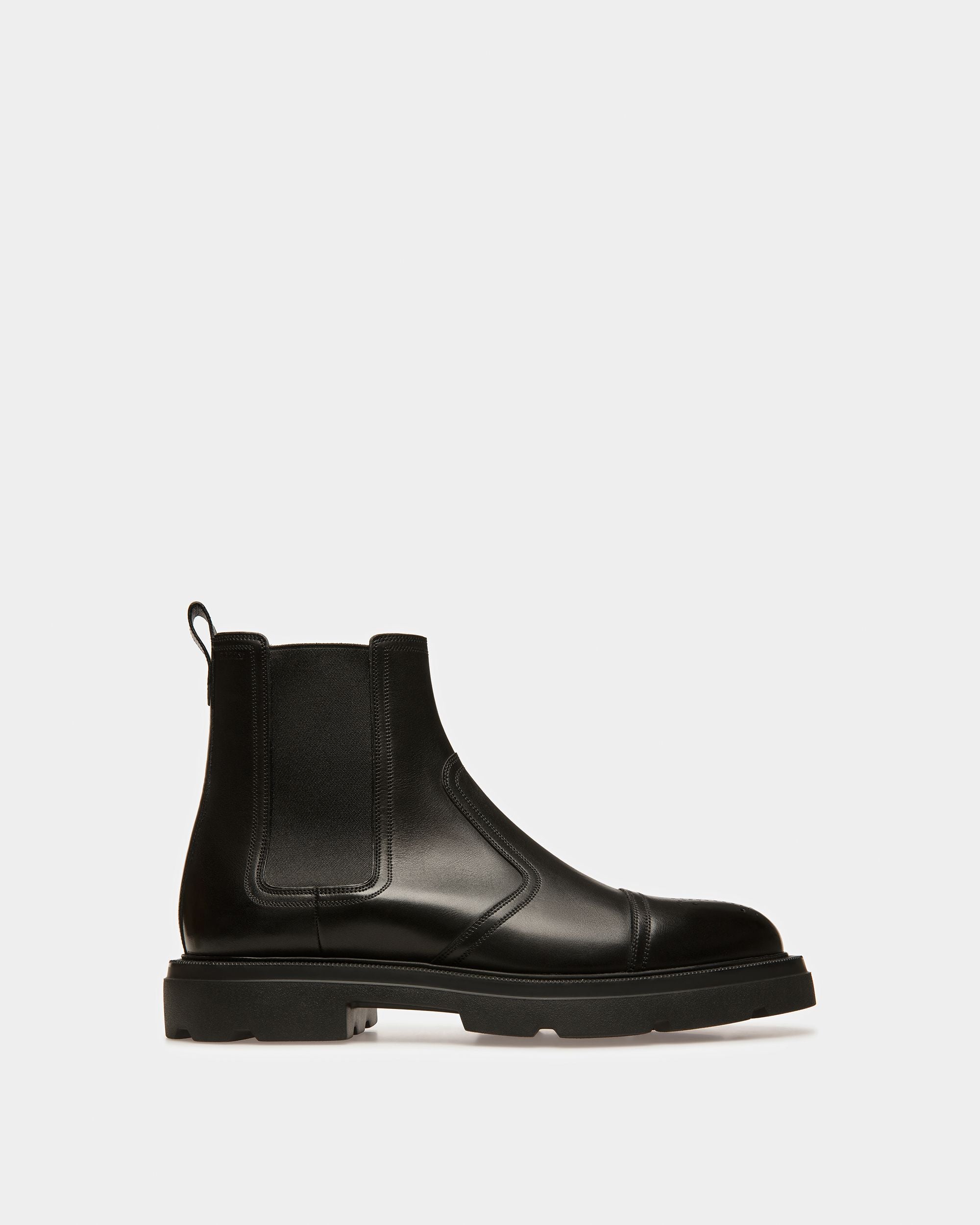 Zecron Bottes En Cuir Noir - Homme - Bally - 01