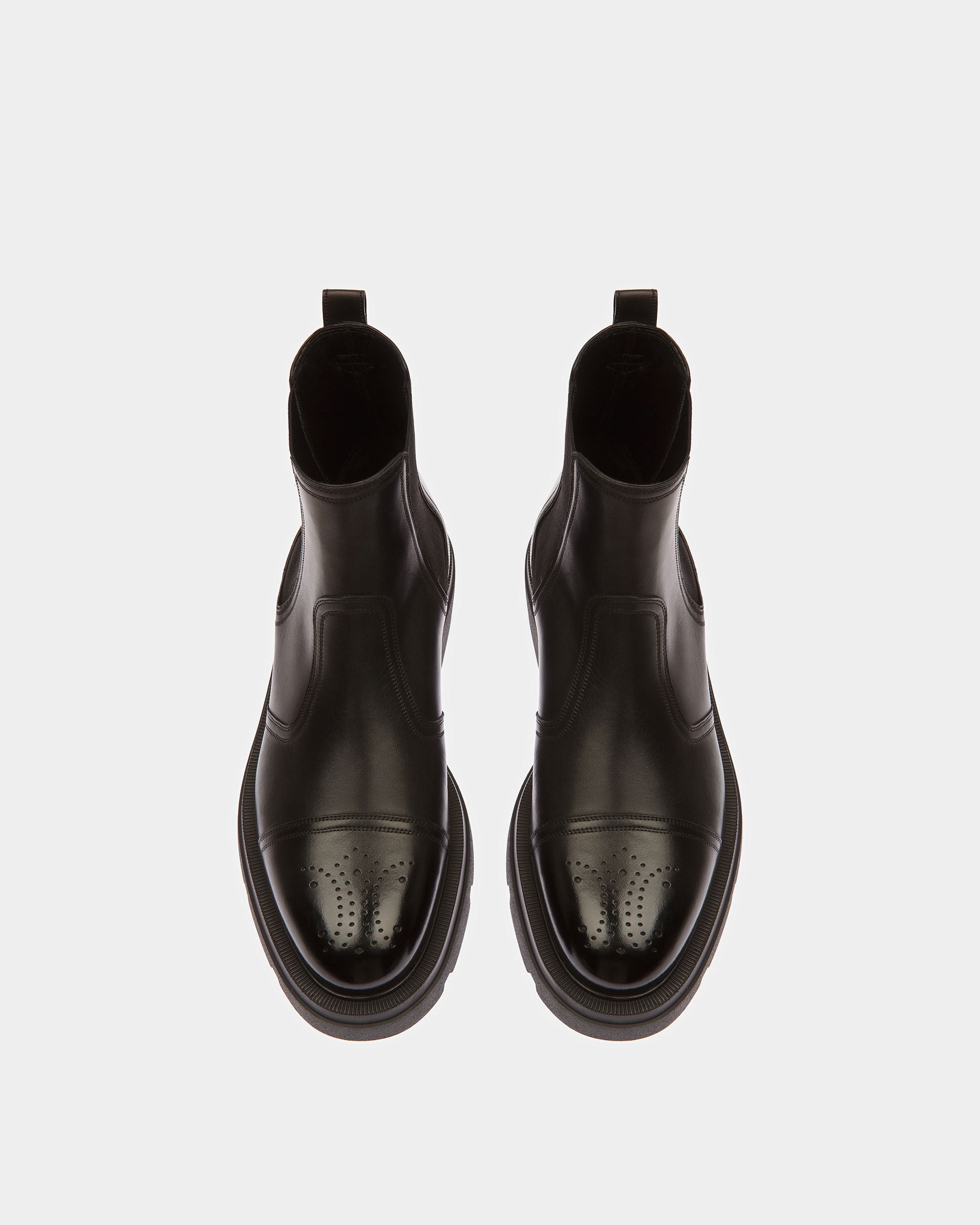 Zecron Bottes En Cuir Noir - Homme - Bally - 02
