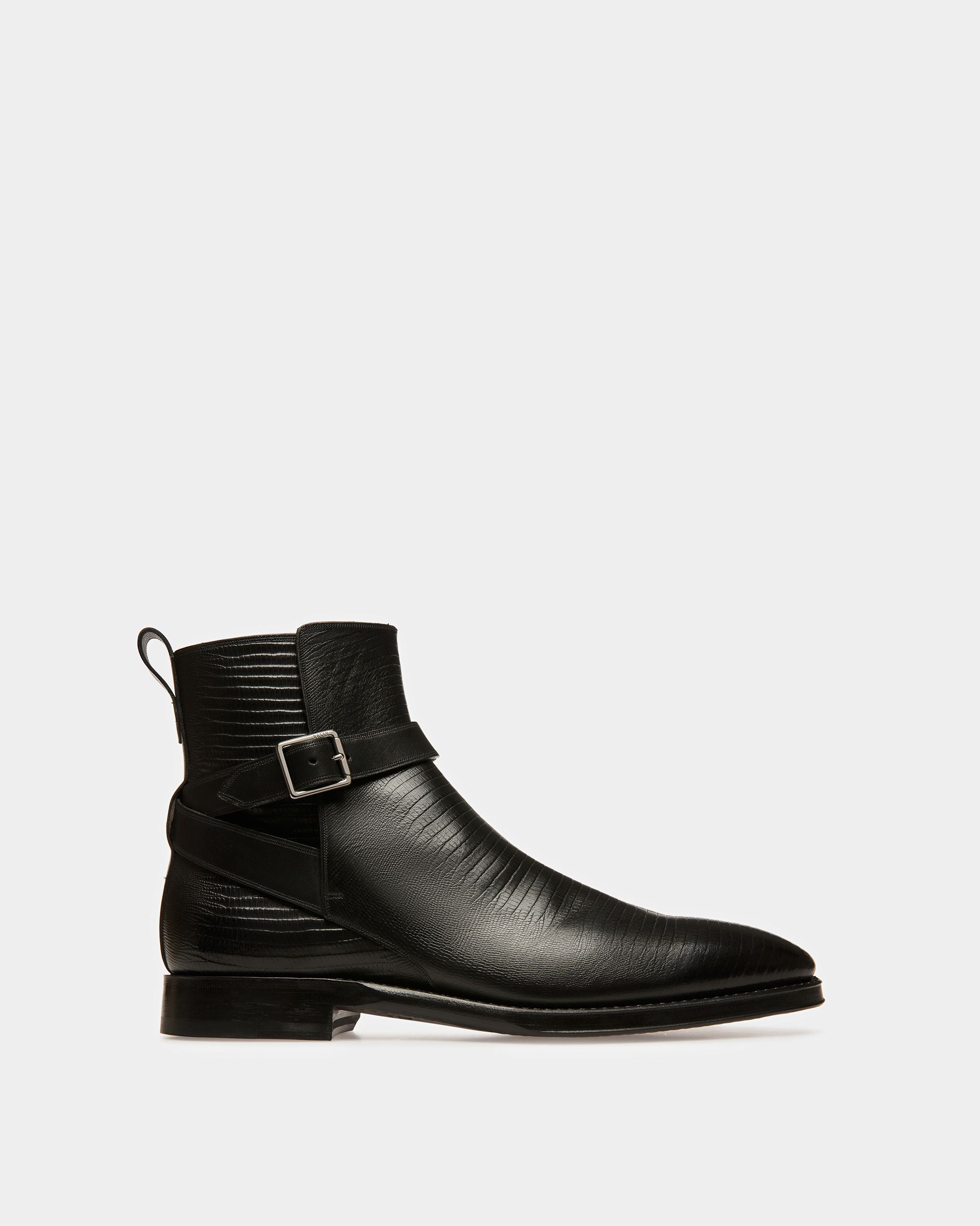 Scaviel Bottes En Cuir Noir - Homme - Bally - 01