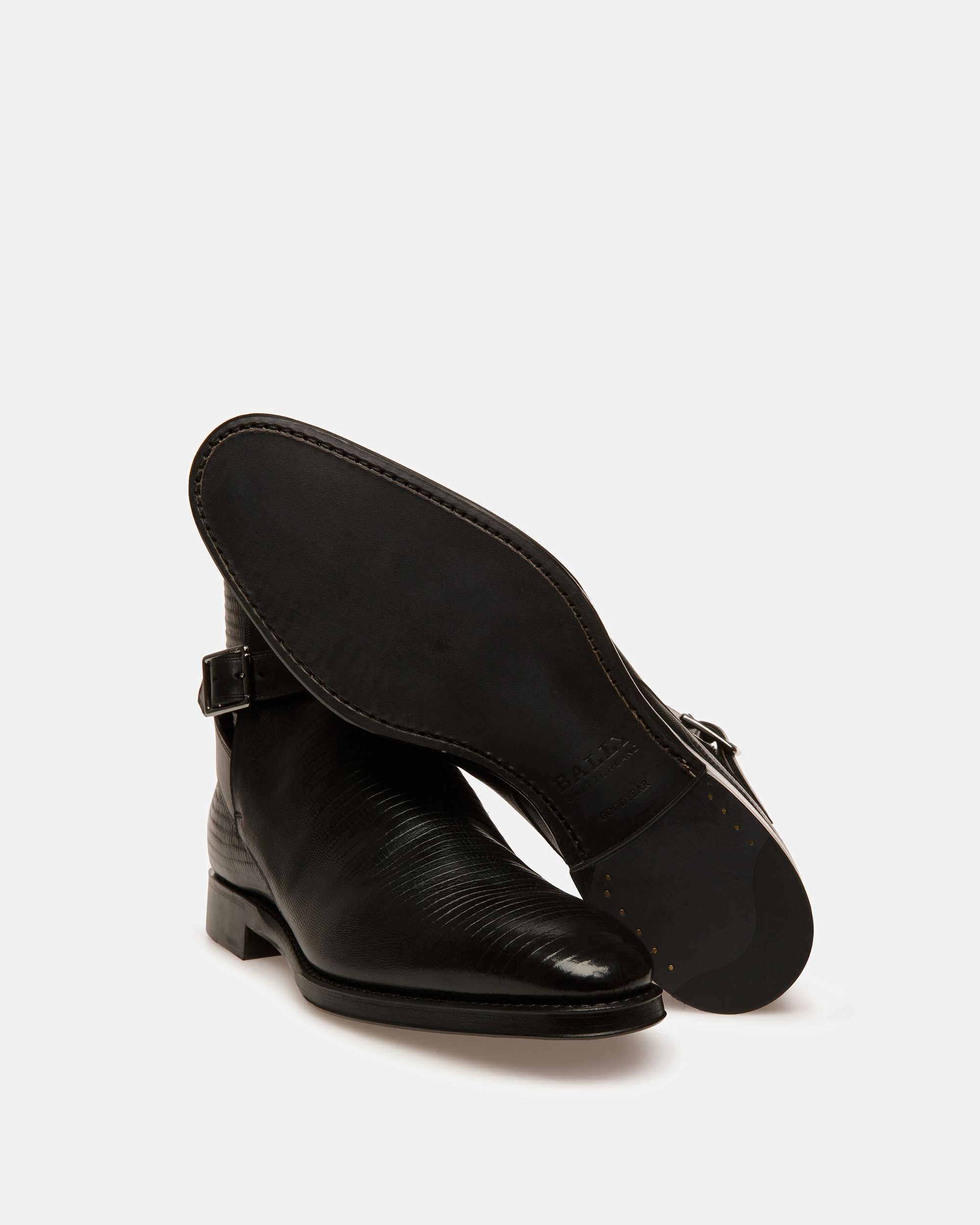 Scaviel Bottes En Cuir Noir - Homme - Bally - 05
