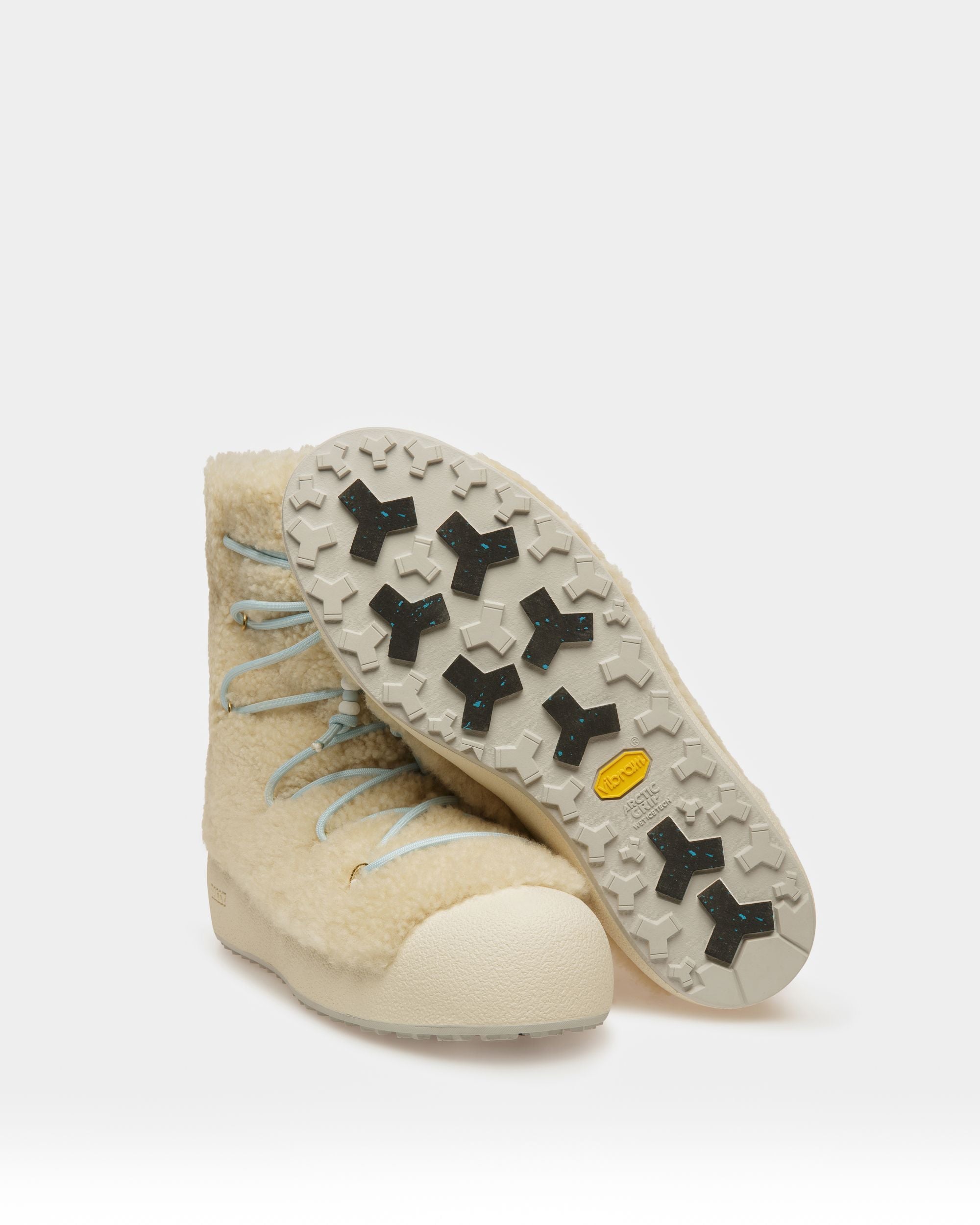 Botte Collection Curling En Mouton Retourné Naturel - Homme - Bally - 04