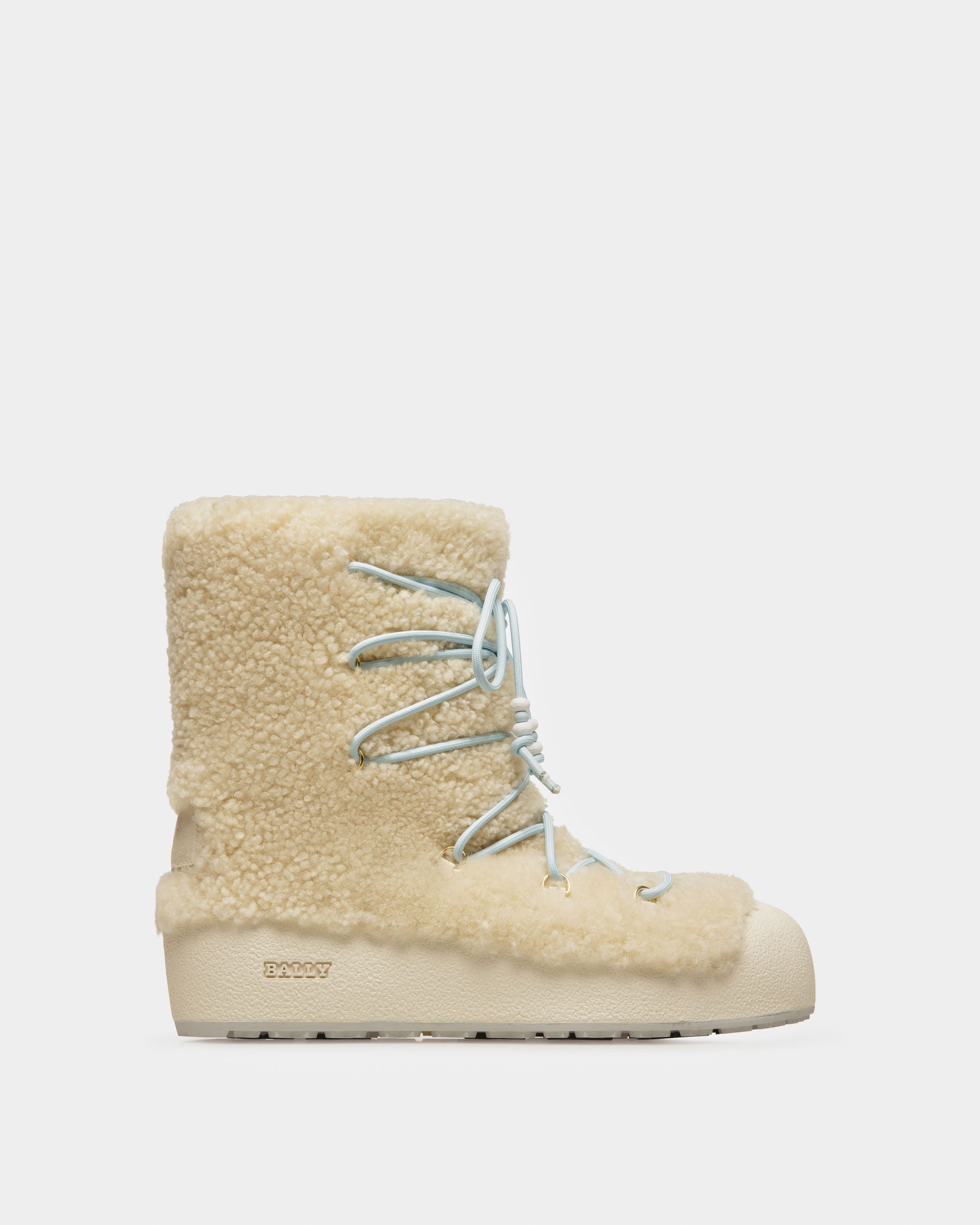 Botte Collection Curling En Mouton Retourné Naturel - Homme - Bally - 06