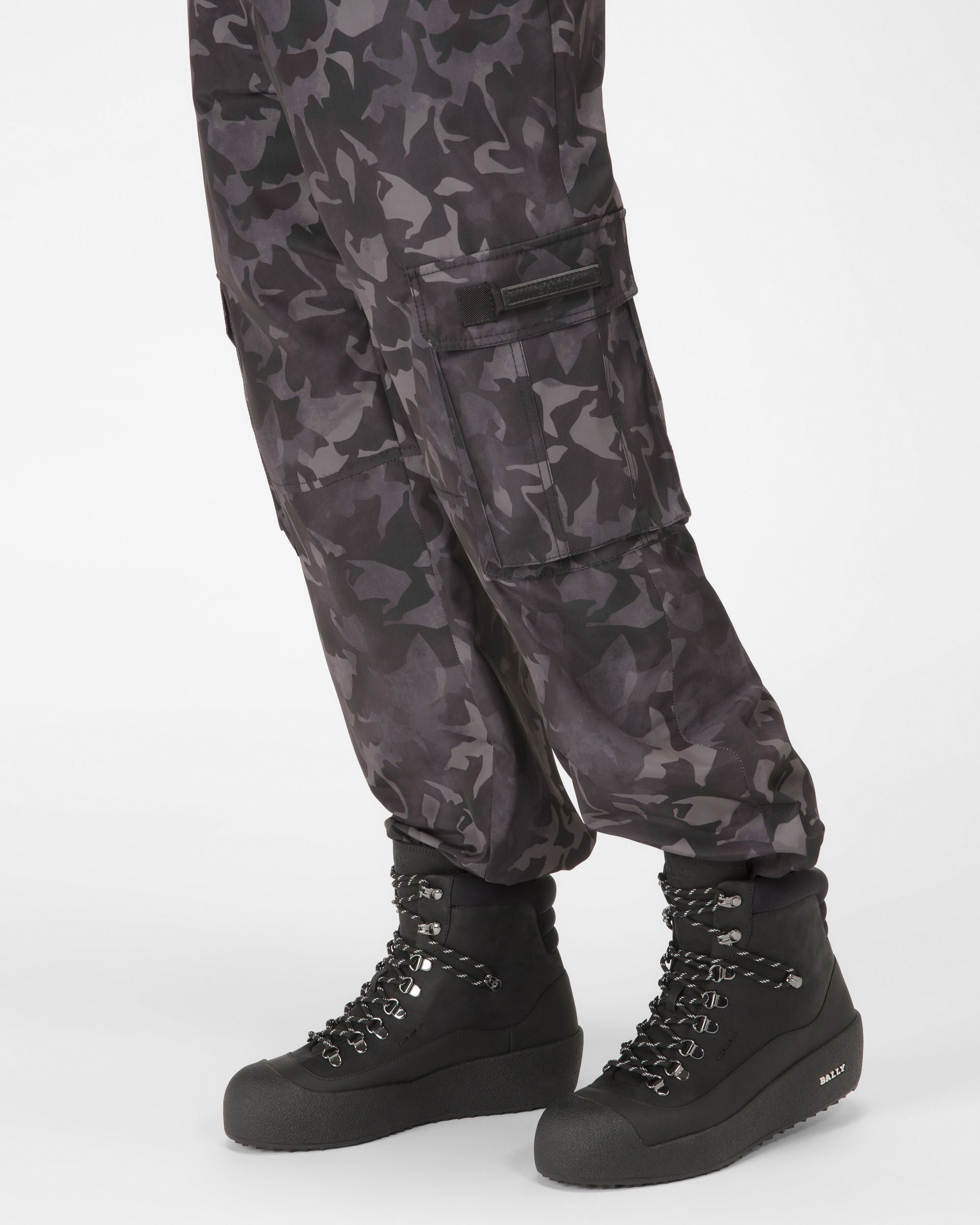 Cayden Bottes De Neige En Cuir Noir - Homme - Bally - 03