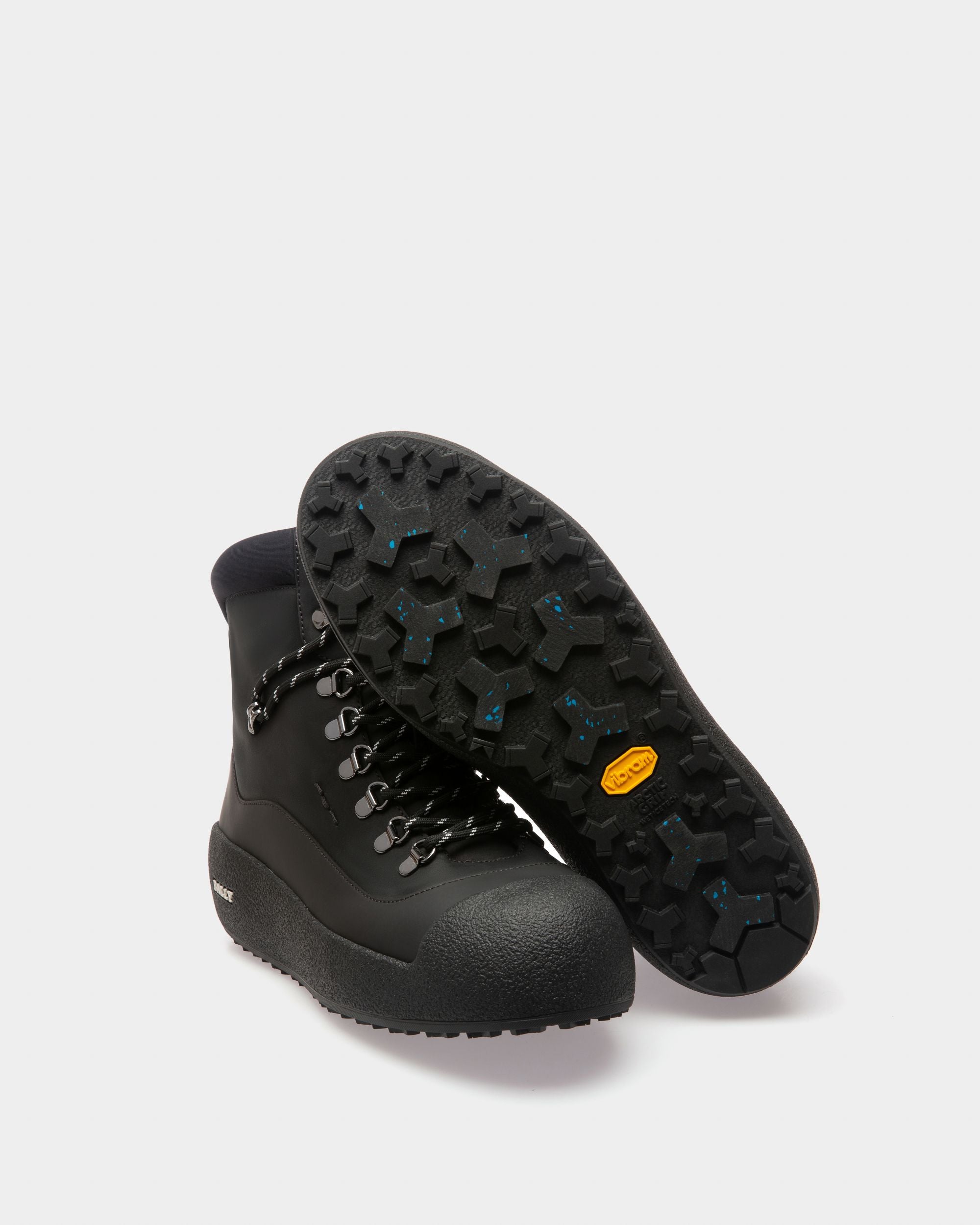 Cayden Bottes De Neige En Cuir Noir - Homme - Bally - 05