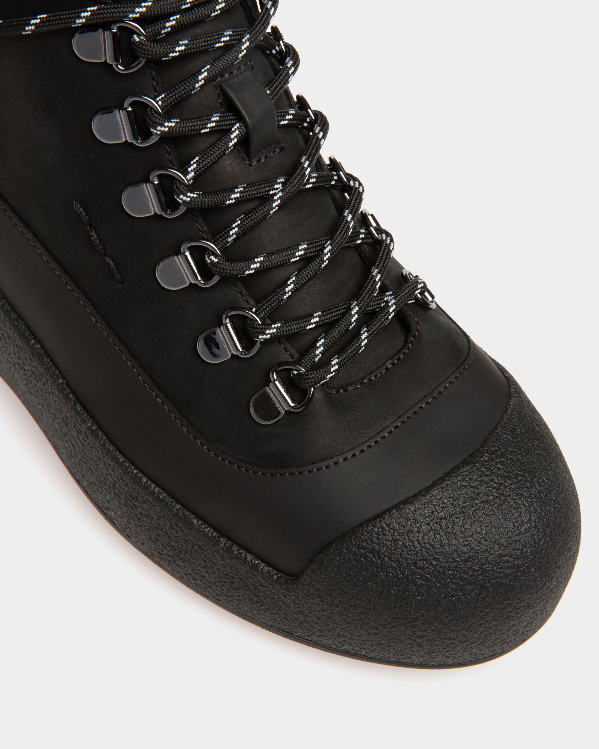 Cayden Bottes De Neige En Cuir Noir - Homme - Bally - 06