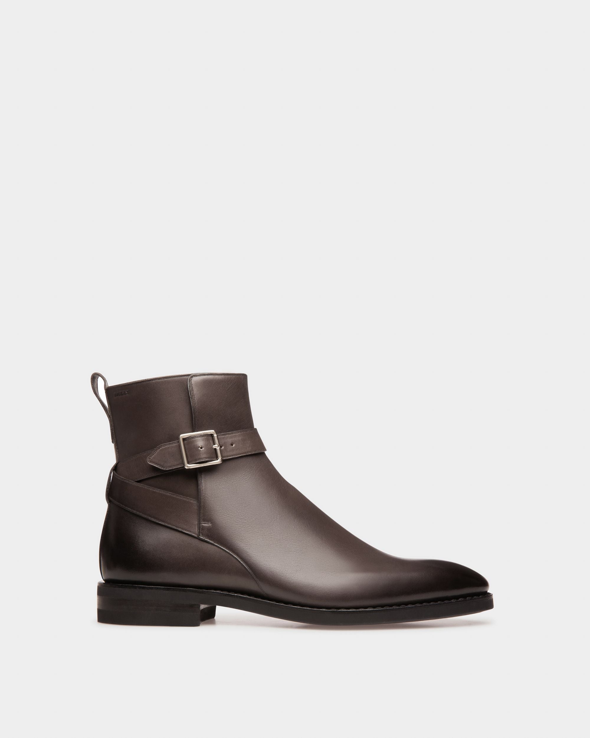 Scaviel Stiefel Aus Militärgrünem Leder - Herren - Bally - 01