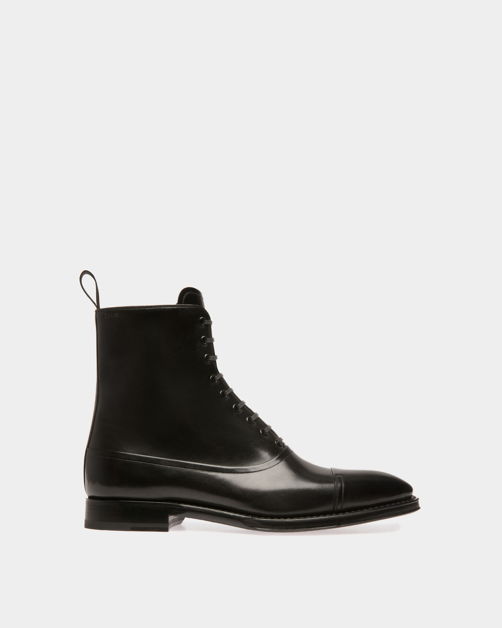 Scribe Stiefelette Aus Leder In Schwarz - Herren - Bally - 01