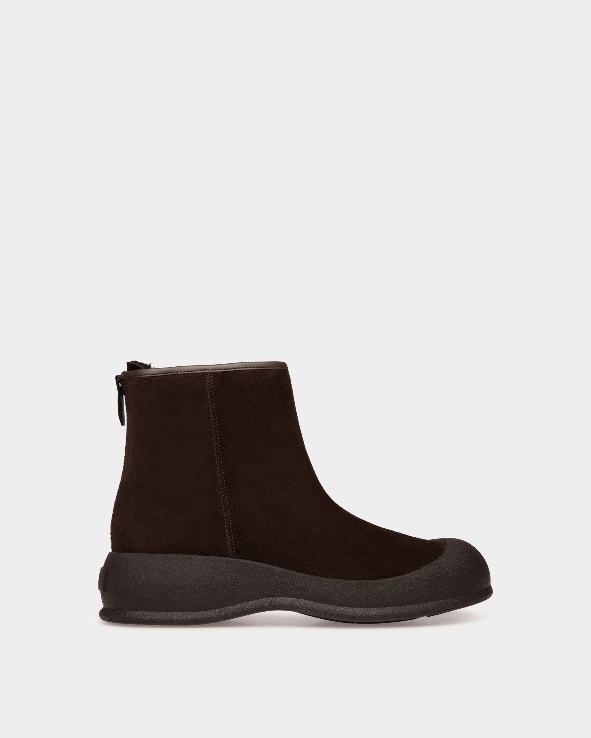 Botte De Neige Frei En Daim Ebano - Homme - Bally - 01