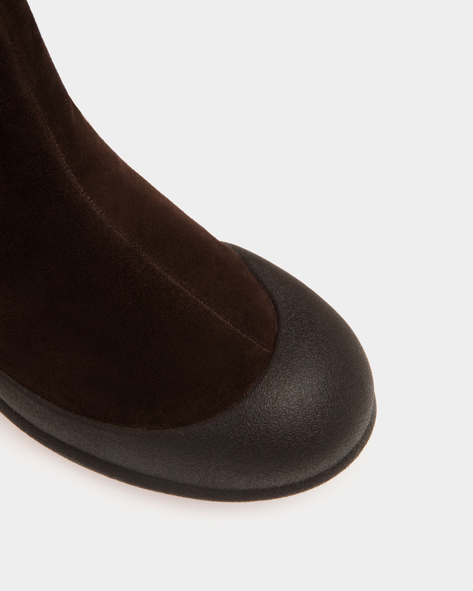 Botte De Neige Frei En Daim Ebano - Homme - Bally - 06