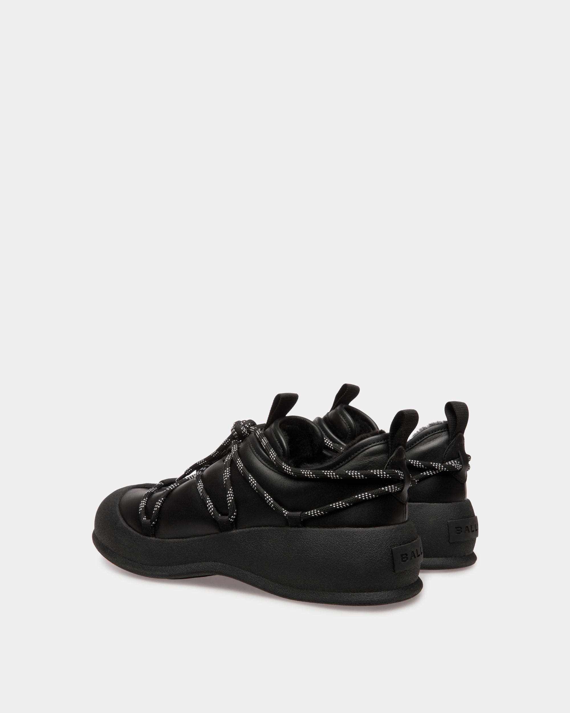 Frei Snow Boots In Black Leather - Men's - Bally - 04