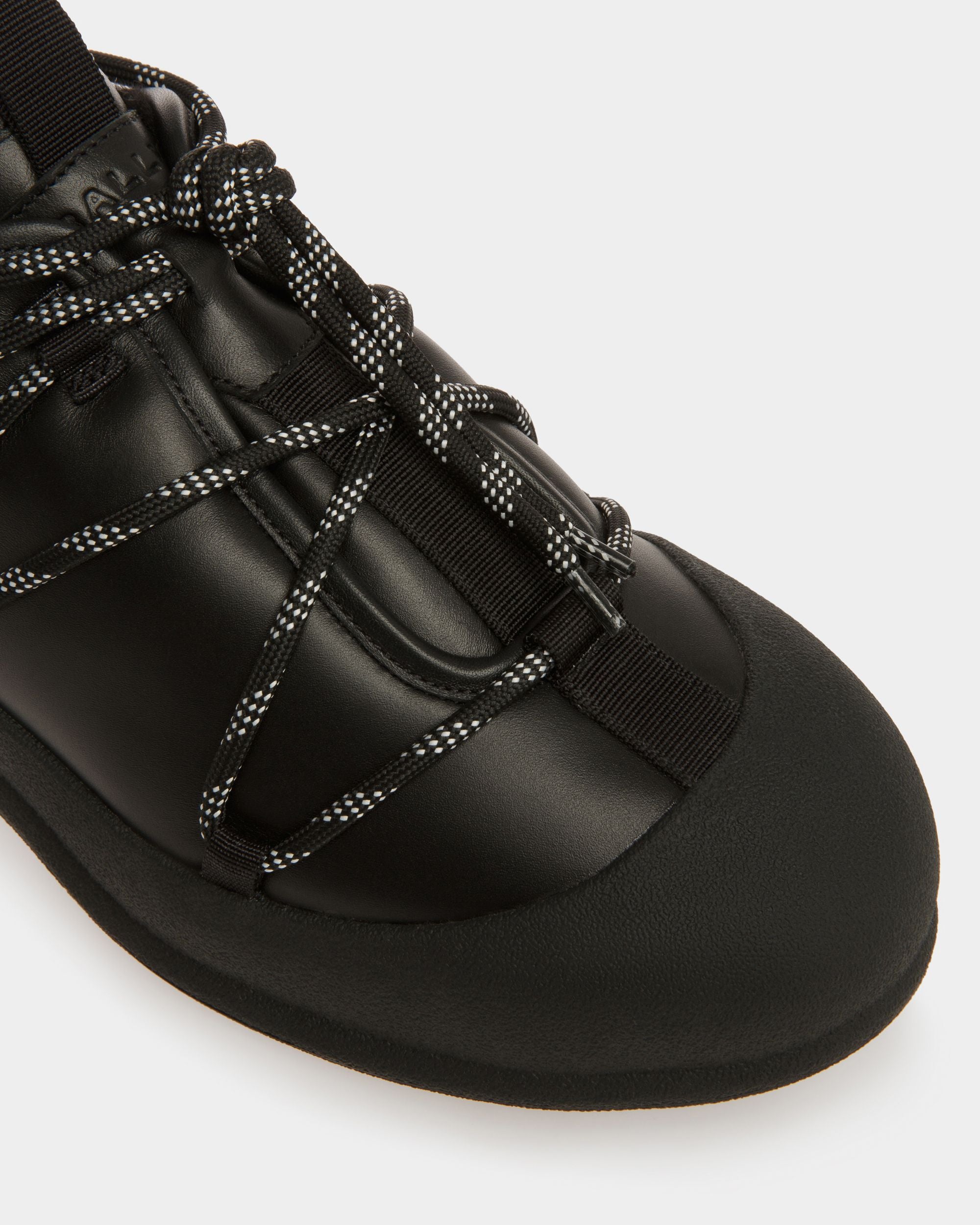 Frei Snow Boots In Black Leather - Men's - Bally - 06