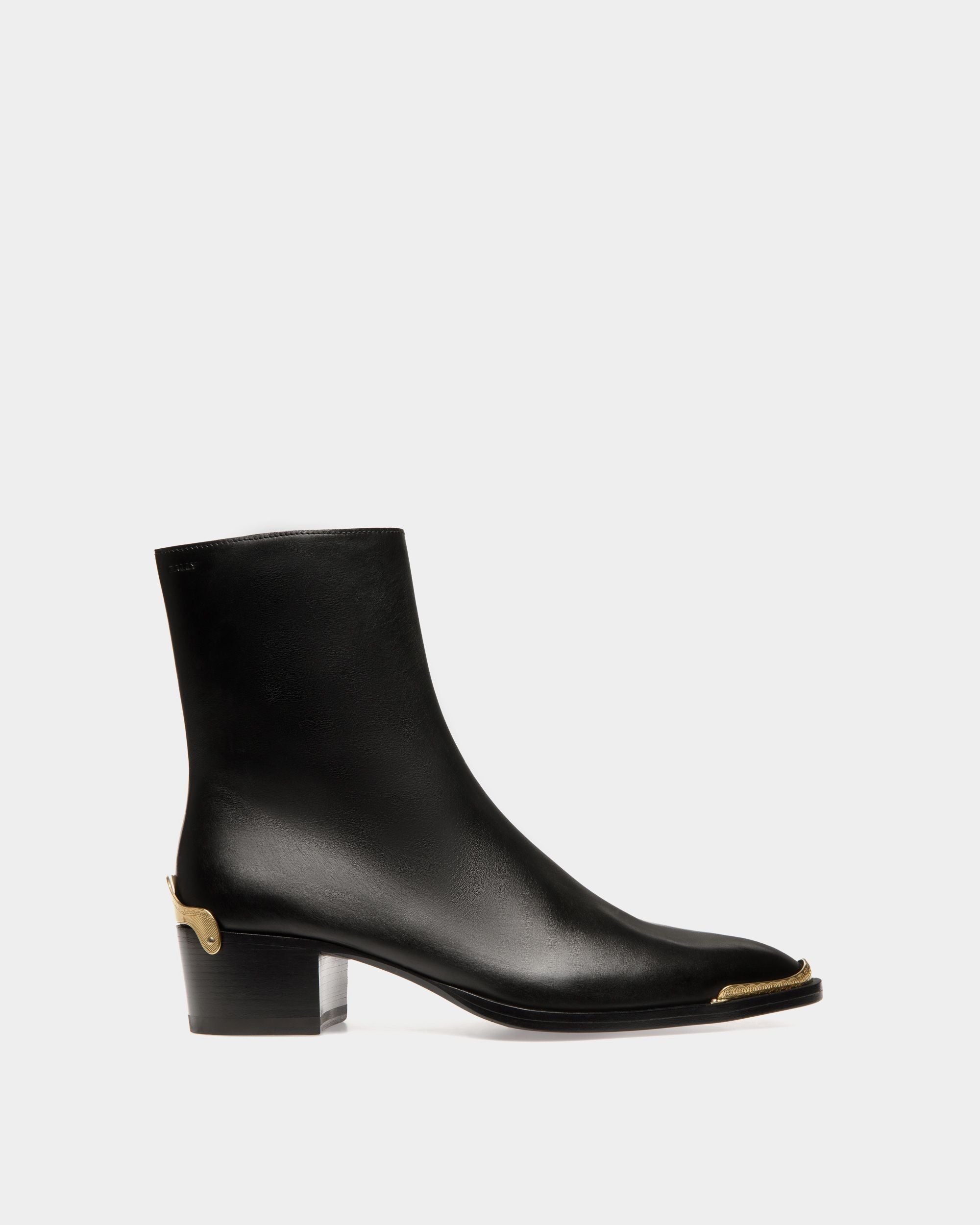 Stivaletto Frankel In Pelle Nera - Uomo - Bally - 01