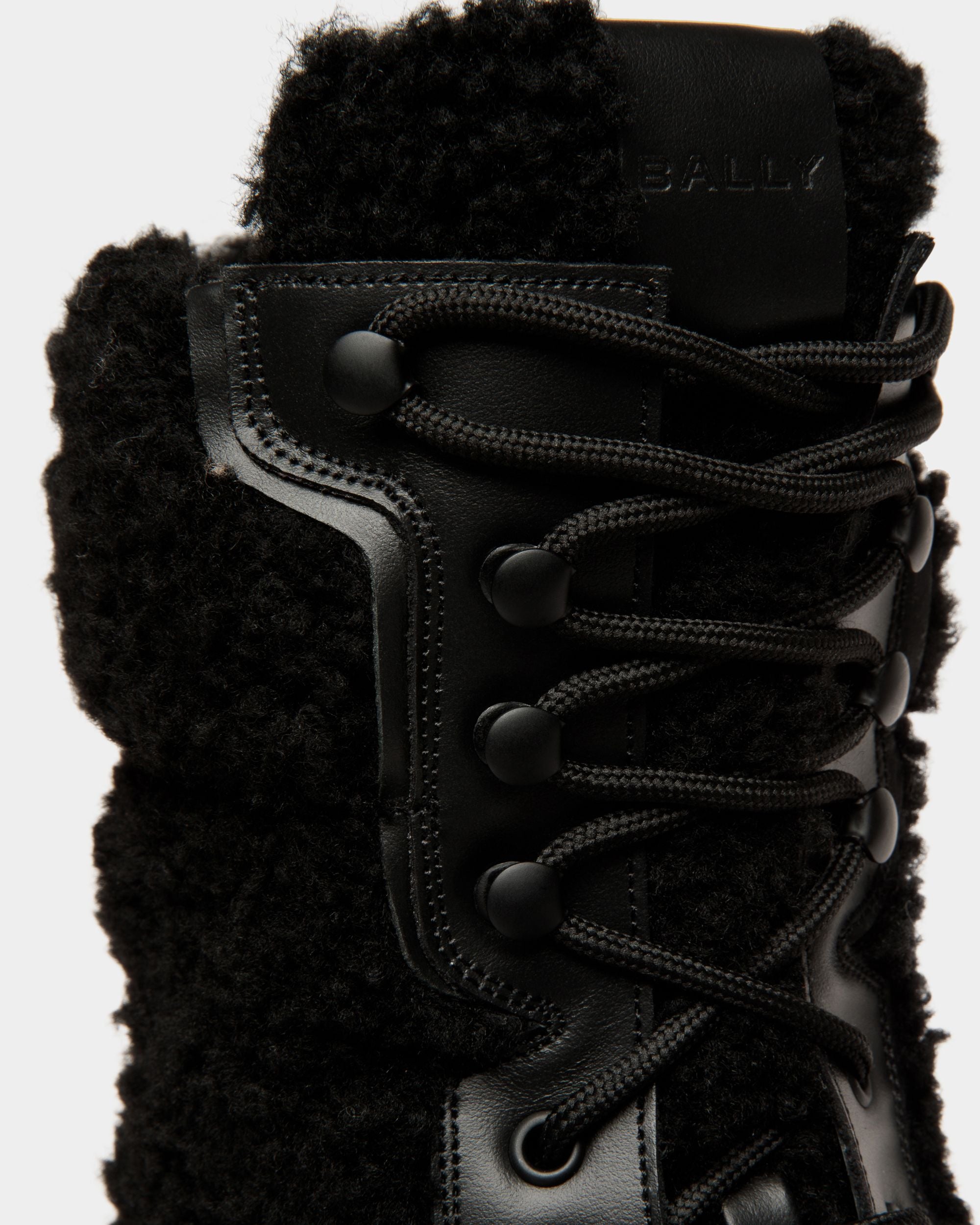 Bottes Enga En Fourrure Synthétique Noire - Homme - Bally - 04
