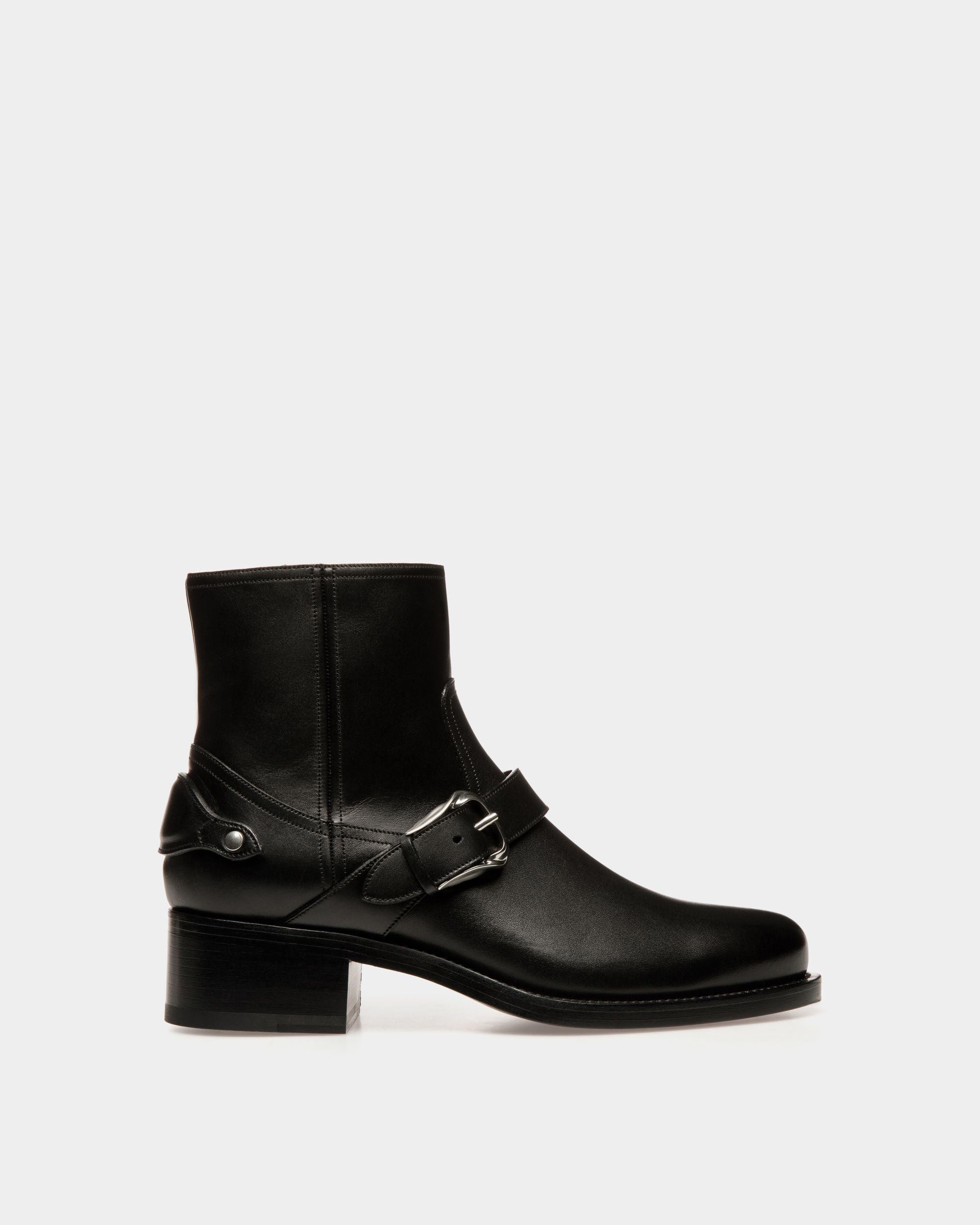 Arley Langschaftstiefel Aus Leder In Schwarz - Herren - Bally - 01