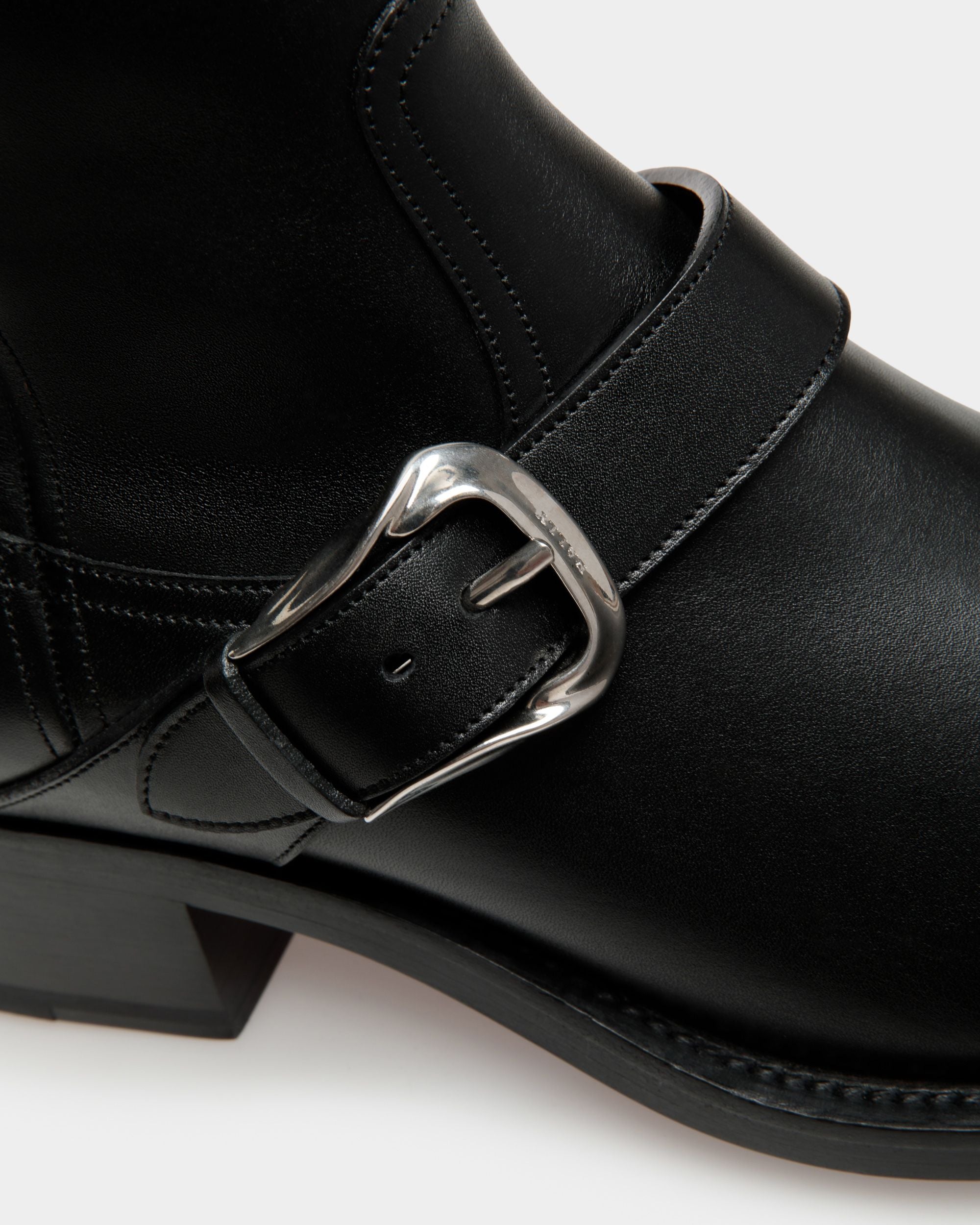 Arley Langschaftstiefel Aus Leder In Schwarz - Herren - Bally - 05