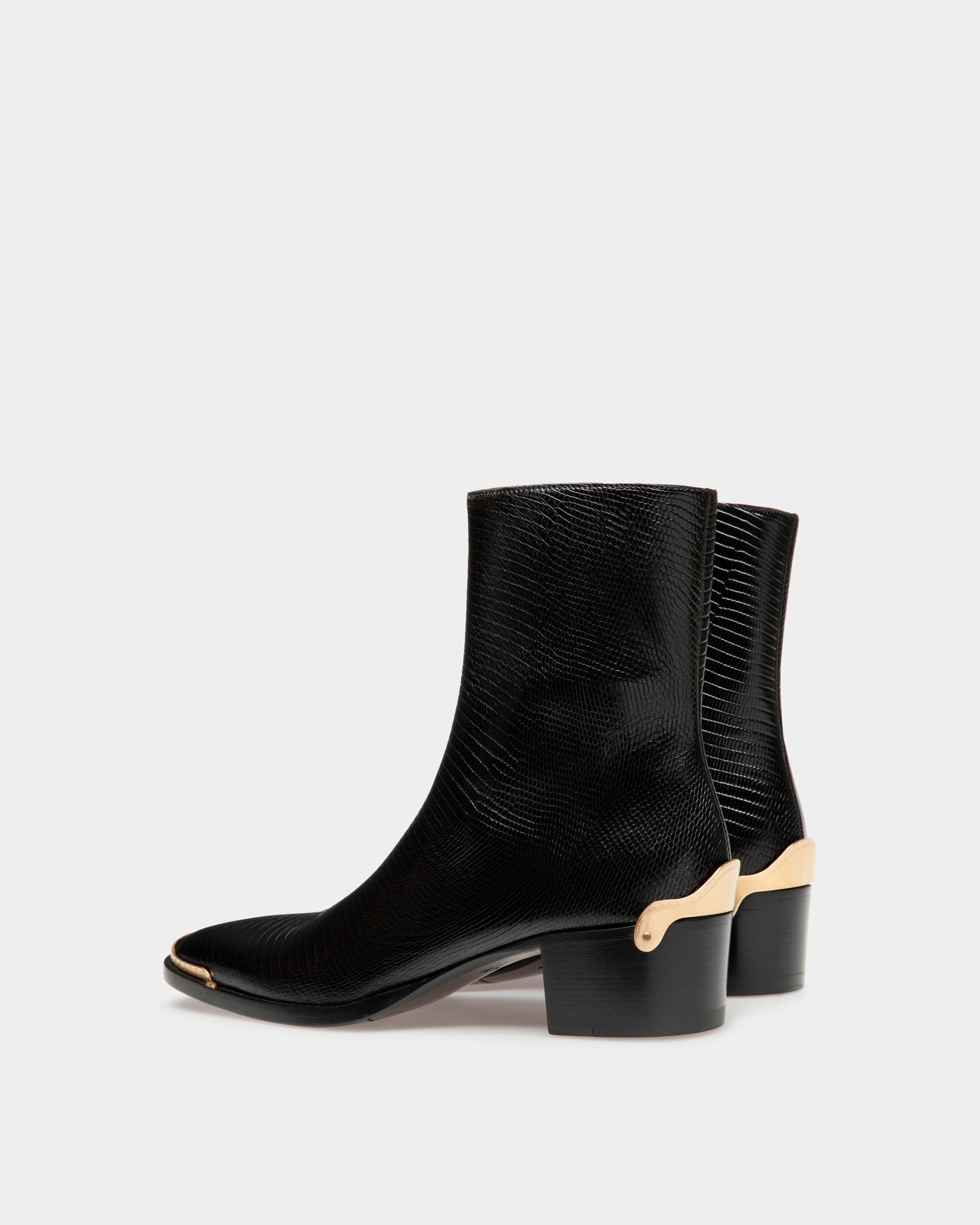 Stivaletto Frankel In Pelle Nera - Uomo - Bally - 03