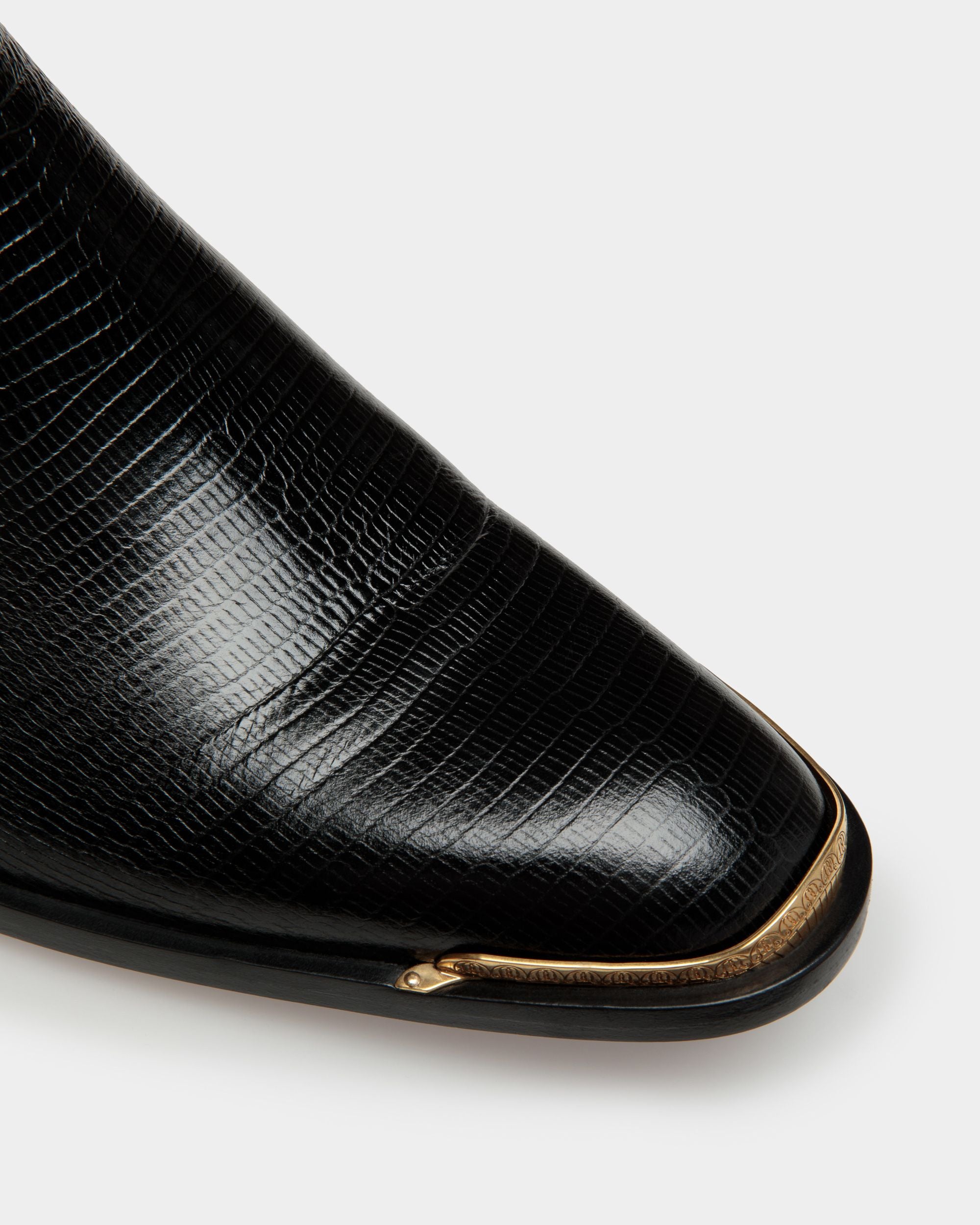 Stivaletto Frankel In Pelle Nera - Uomo - Bally - 04