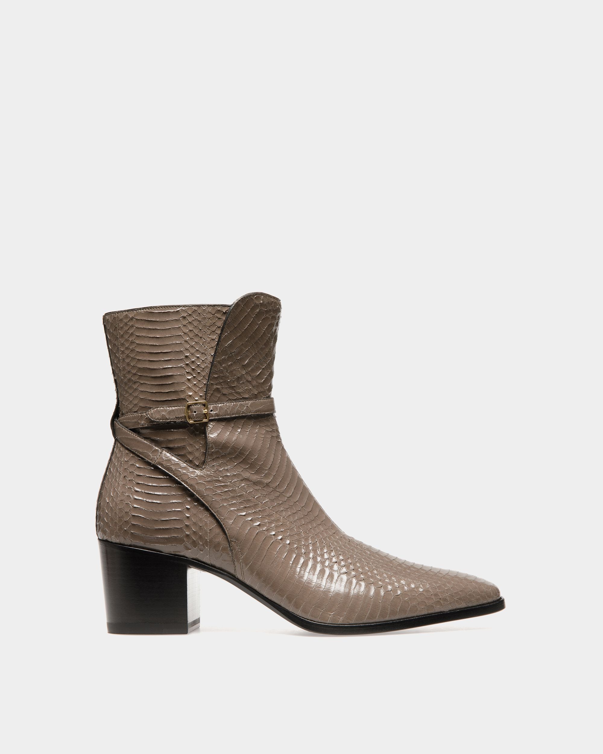 Stivale Villy In Pelle Grigia - Uomo - Bally - 01