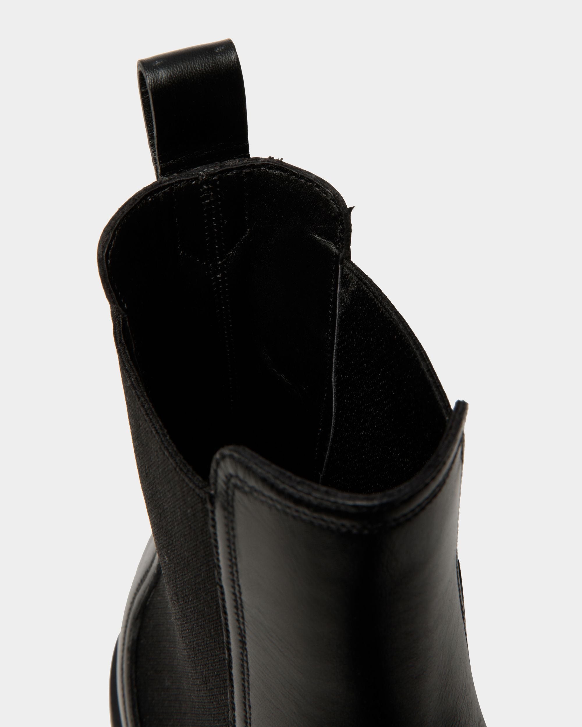 Bottine Gusto En Cuir Noir - Homme - Bally - 05