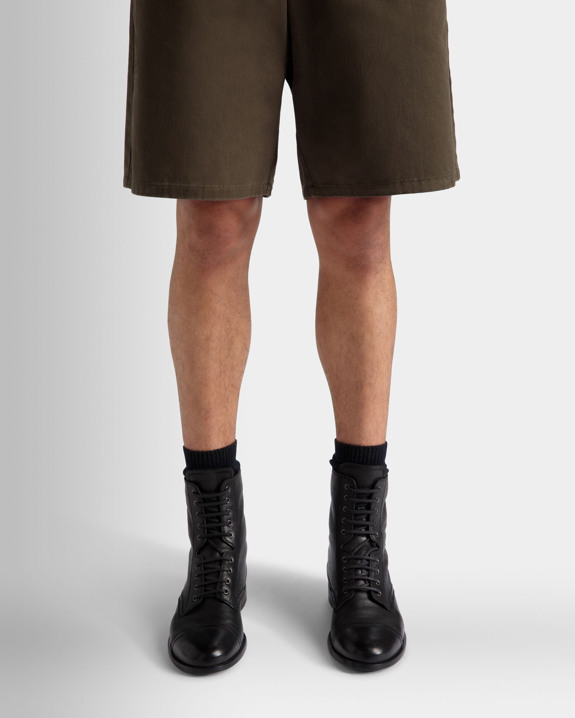 Stiefeletten Aus Leder In Schwarz Aus Der Adrien Brody Travel-Kollektion - Herren - Bally - 02