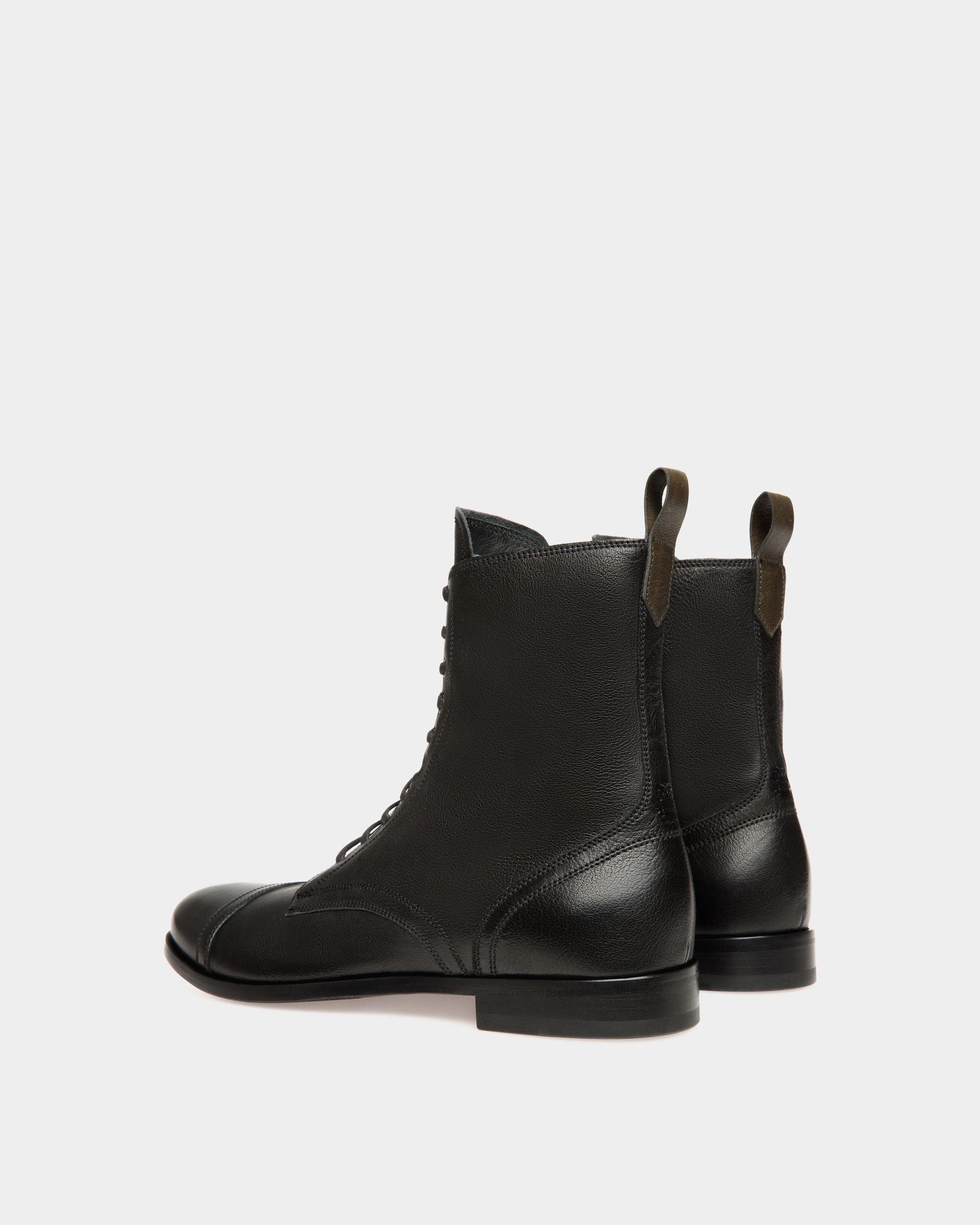 Stiefeletten Aus Leder In Schwarz Aus Der Adrien Brody Travel-Kollektion - Herren - Bally - 04