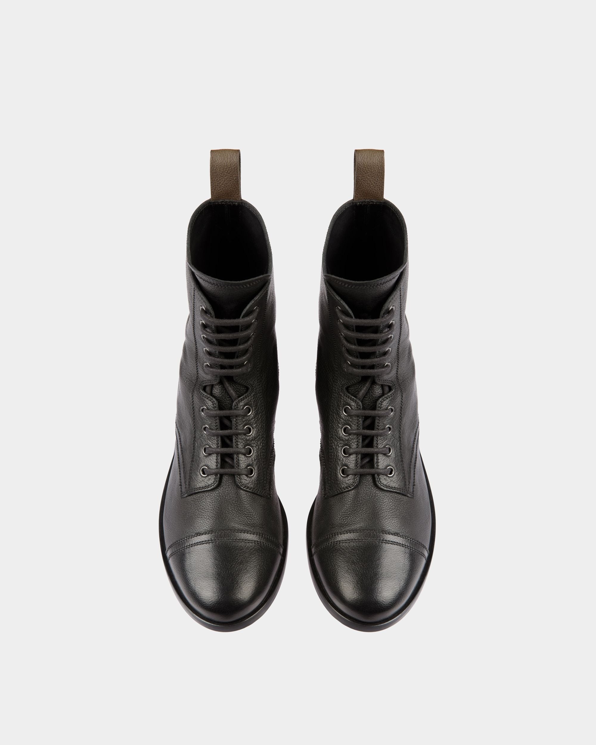 Stiefeletten Aus Leder In Schwarz Aus Der Adrien Brody Travel-Kollektion - Herren - Bally - 05