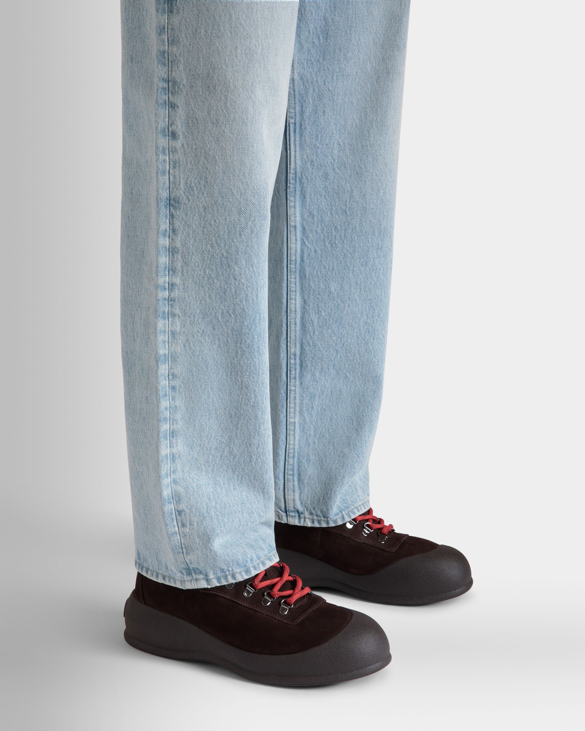 Botte De Neige Frei En Nubuck Ebano - Homme - Bally - 02