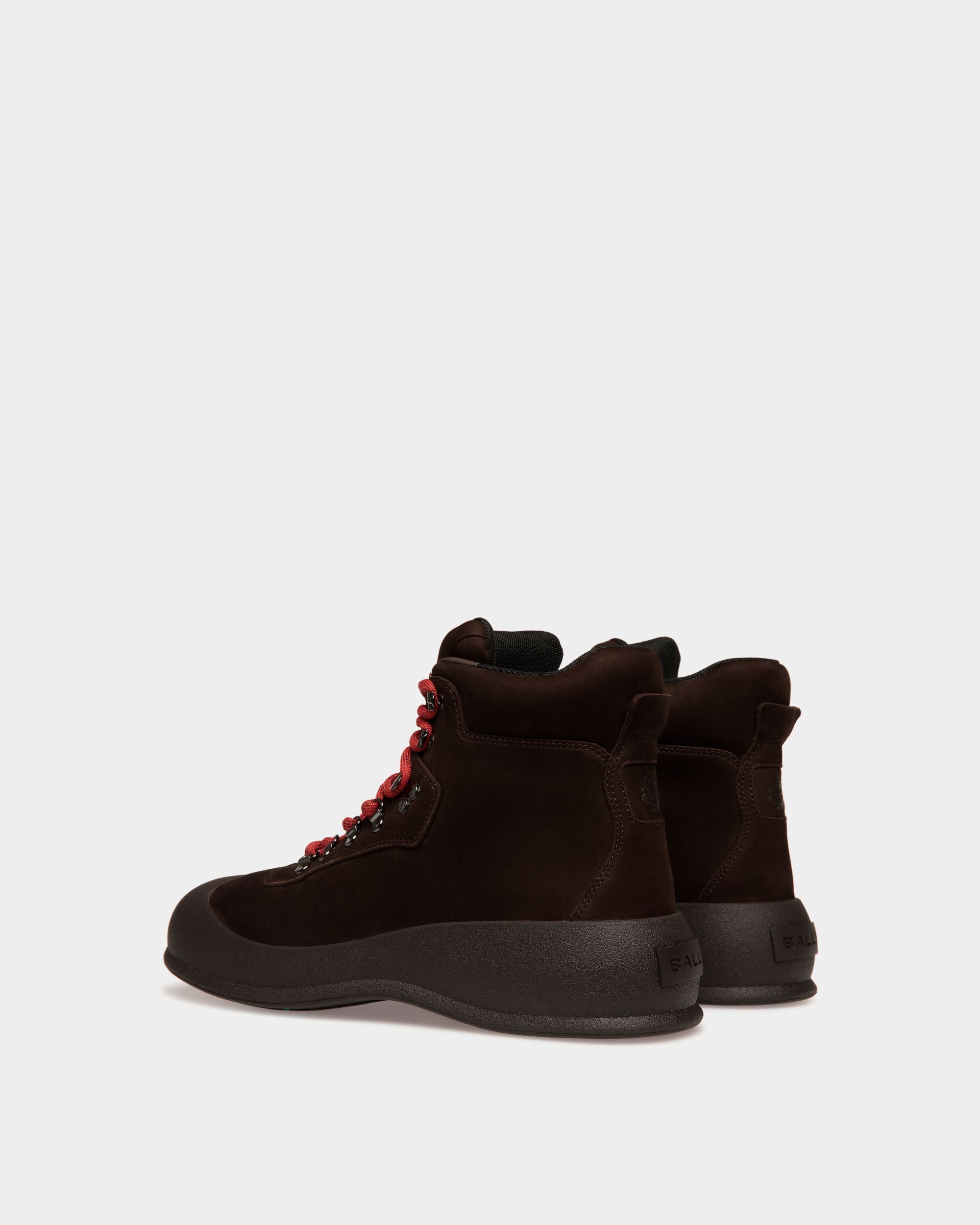 Botte De Neige Frei En Nubuck Ebano - Homme - Bally - 04