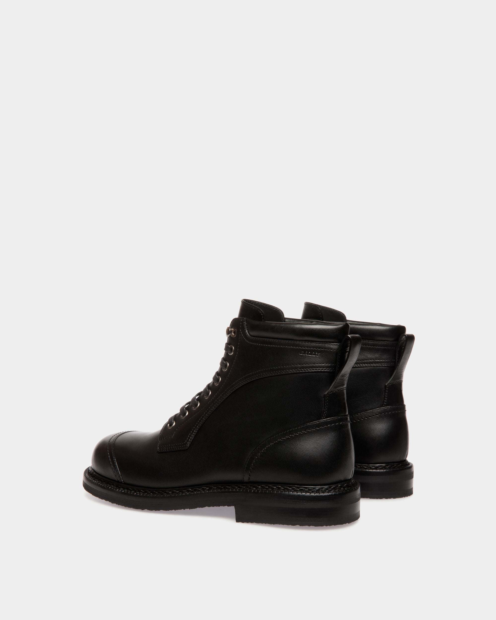 Norwelt Bootie In Black Leather - Men's - Bally - 04