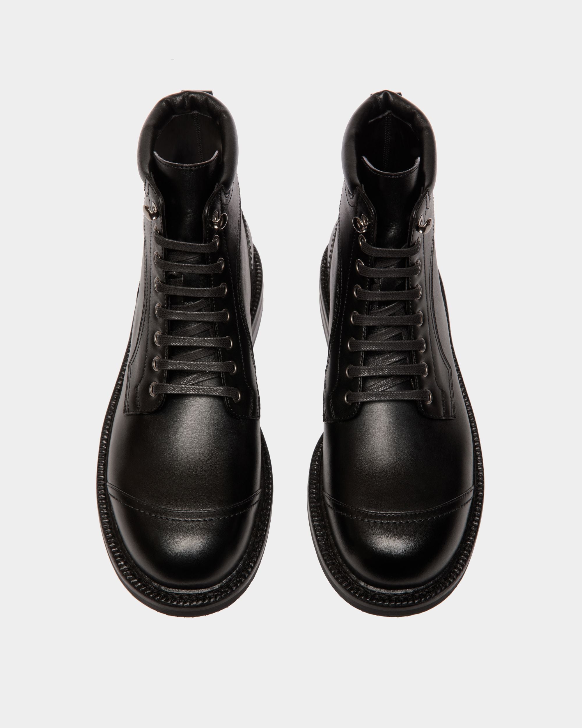 Norwelt Bootie In Black Leather - Men's - Bally - 05