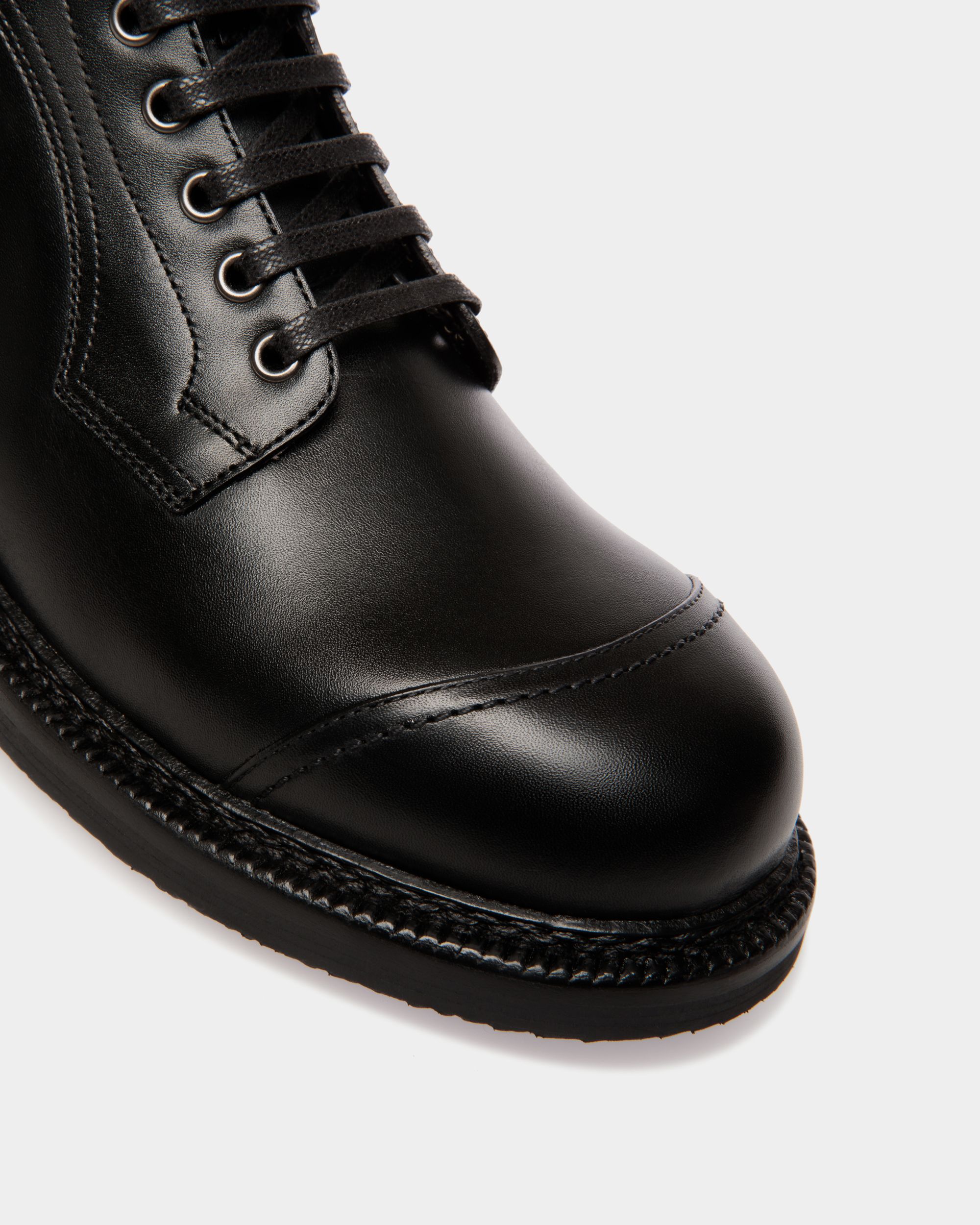 Norwelt Bootie In Black Leather - Men's - Bally - 06