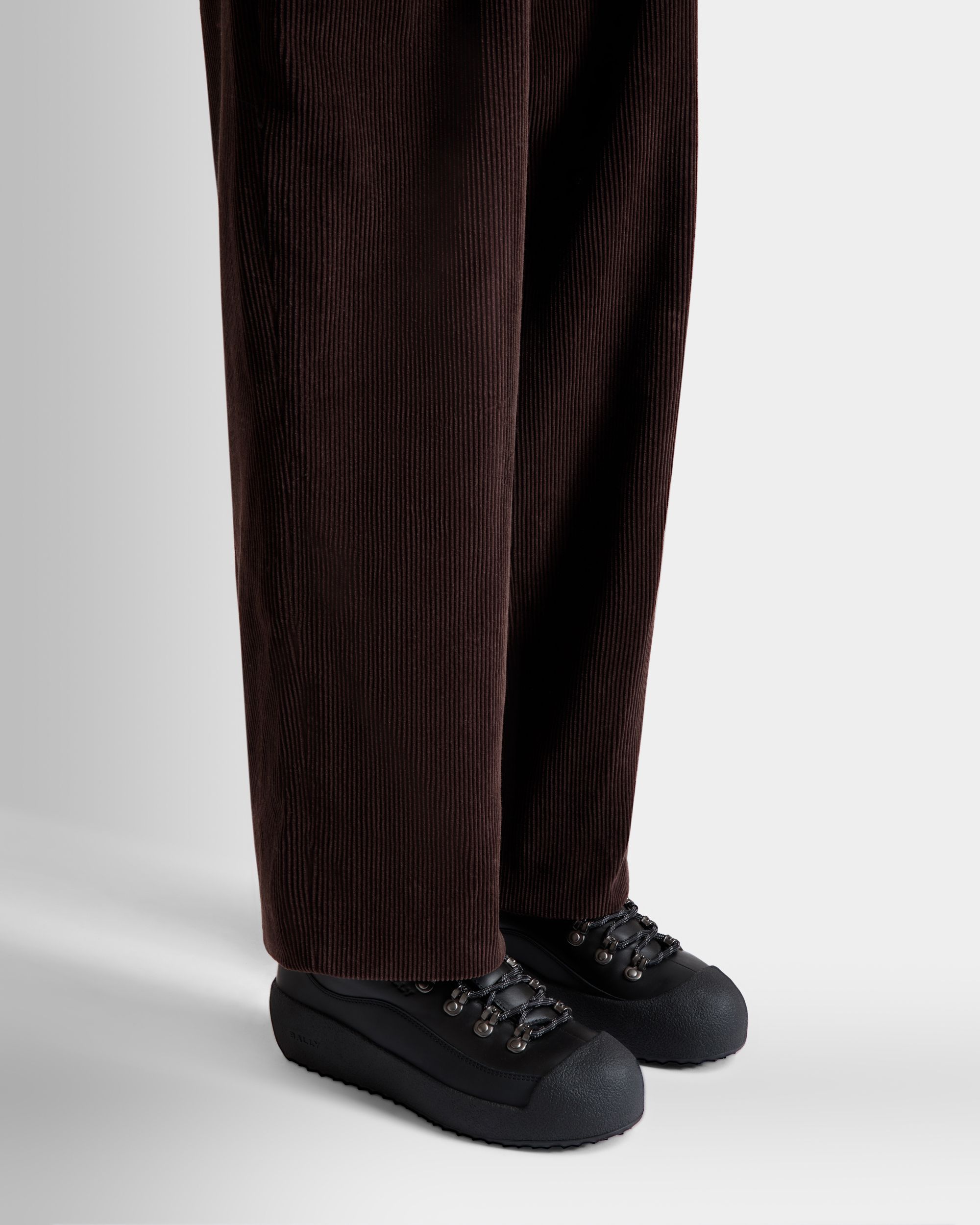 Stivaletto Winter Capsule In Pelle Nera - Uomo - Bally - 02