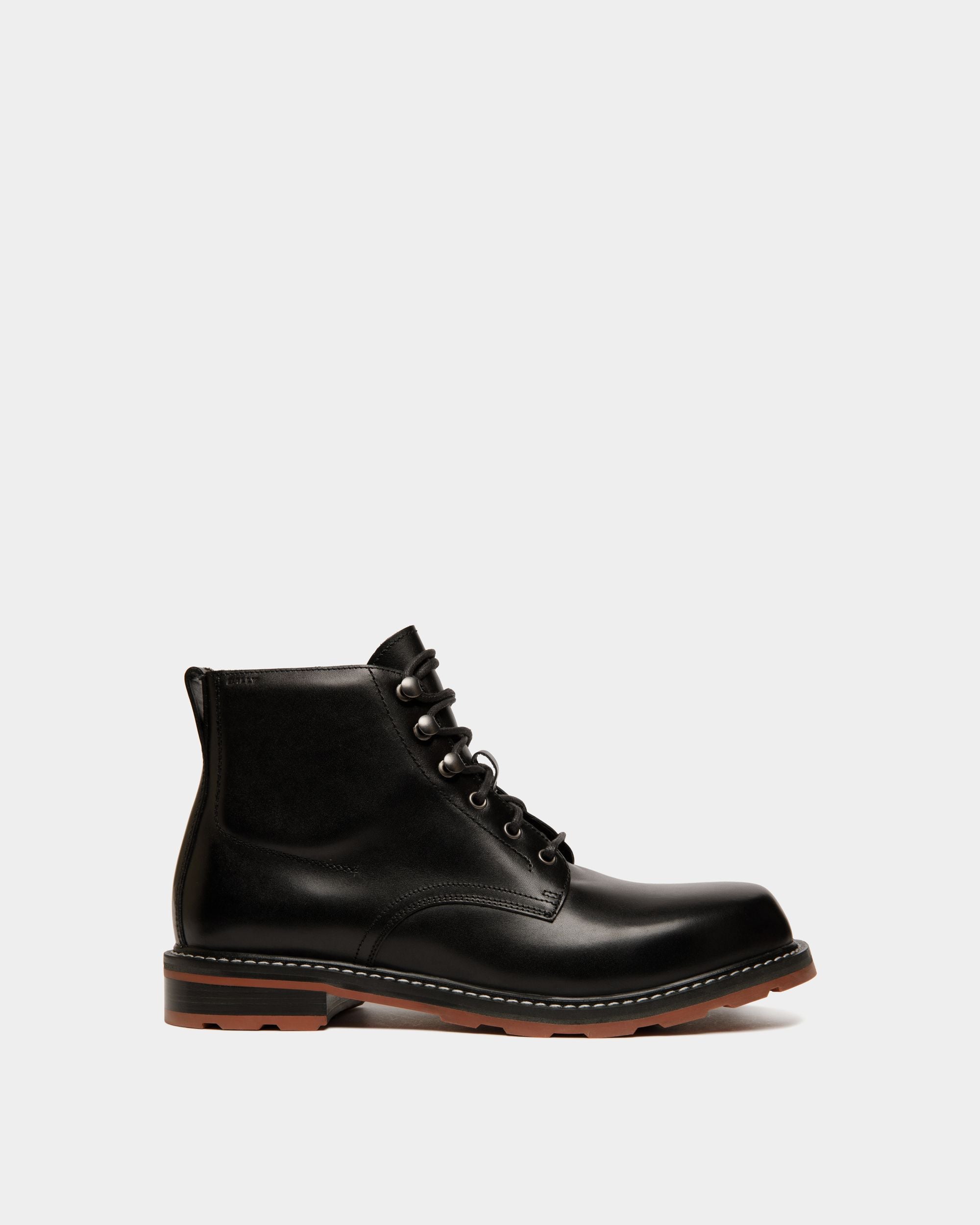 Stivaletto Winter Capsule In Pelle Nera - Uomo - Bally - 01