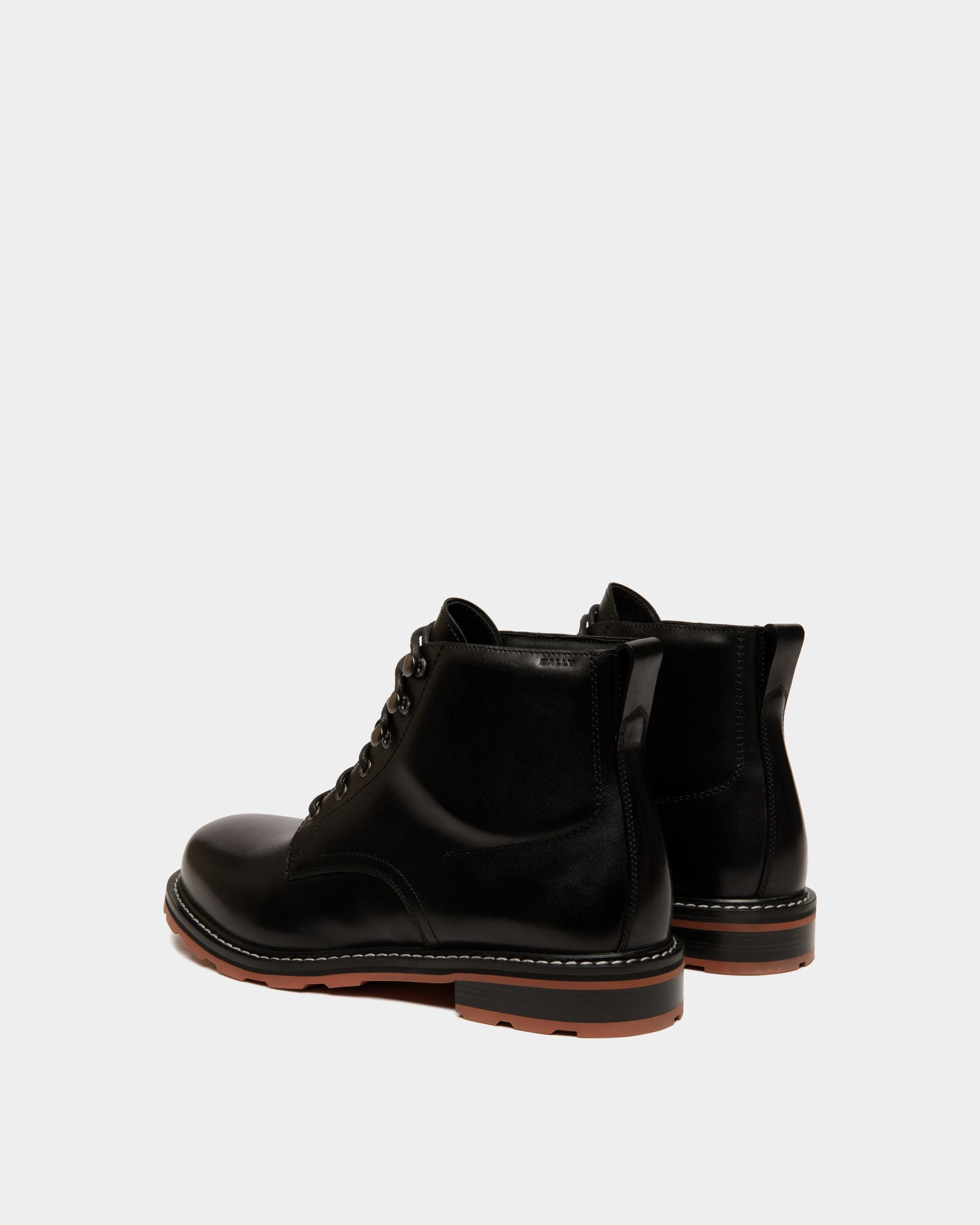 Stivaletto Winter Capsule In Pelle Nera - Uomo - Bally - 04