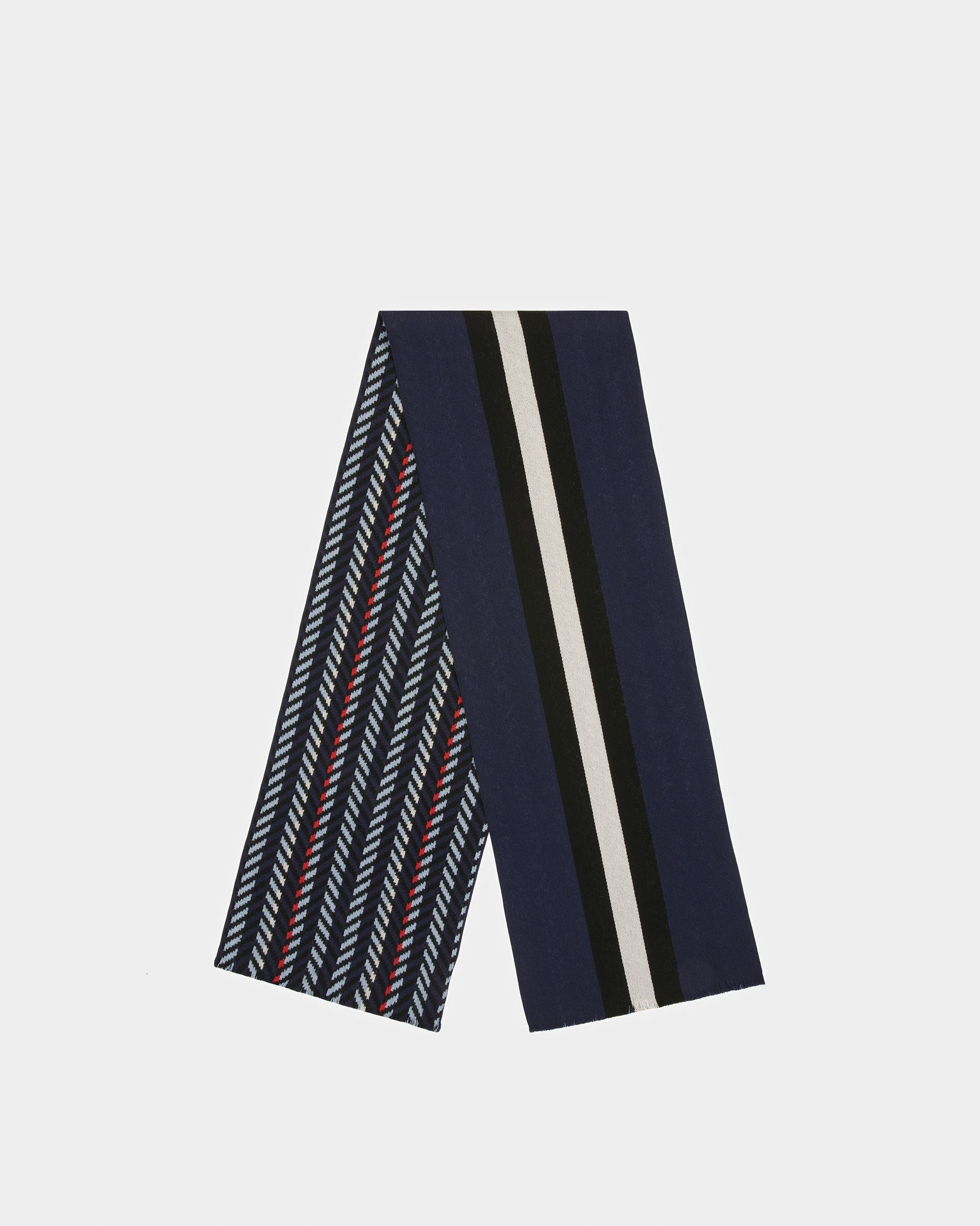 Écharpe Chevrons Bande - Homme - Bally - 01