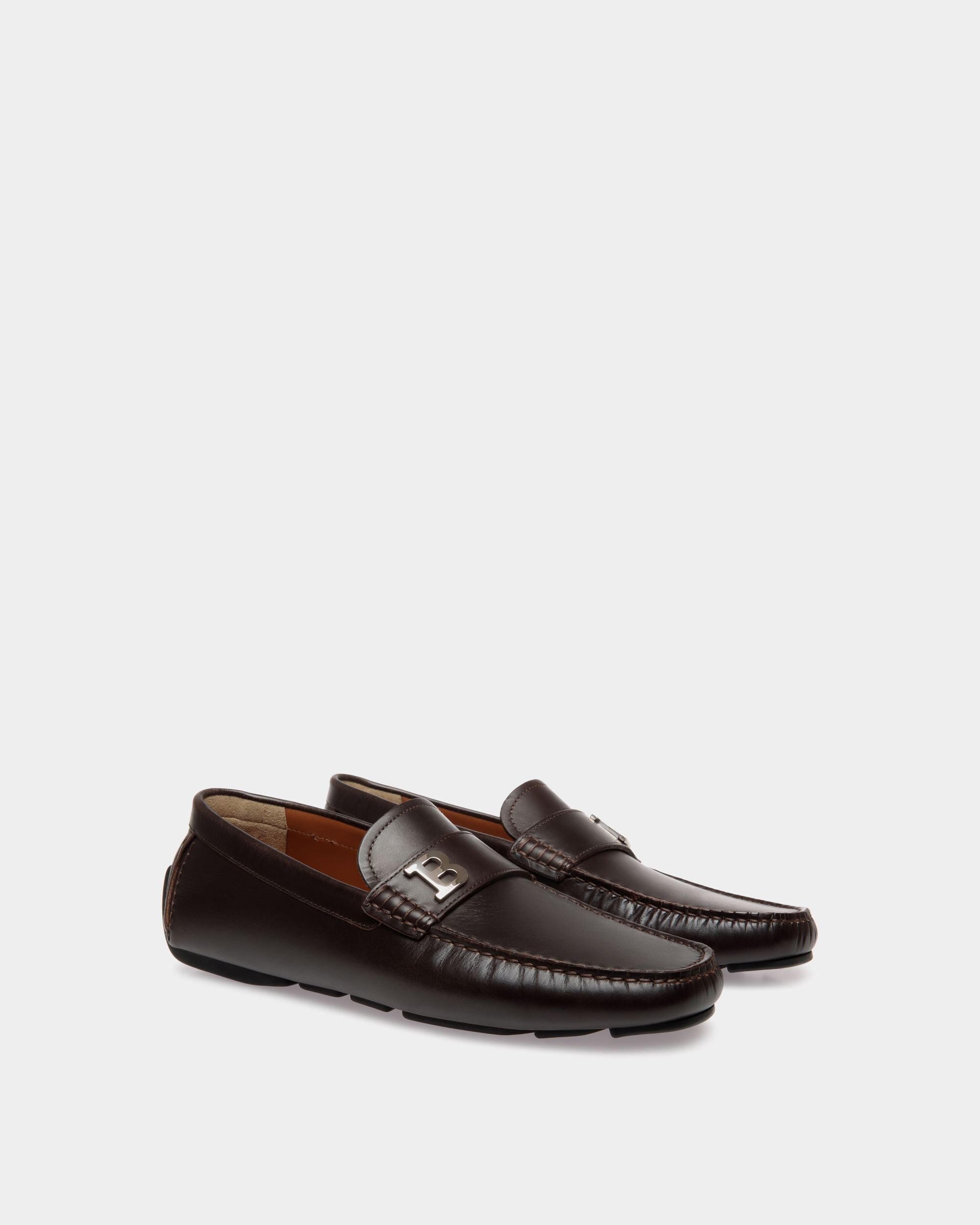 Driver In Brown  Leather - Herren - Bally - 02