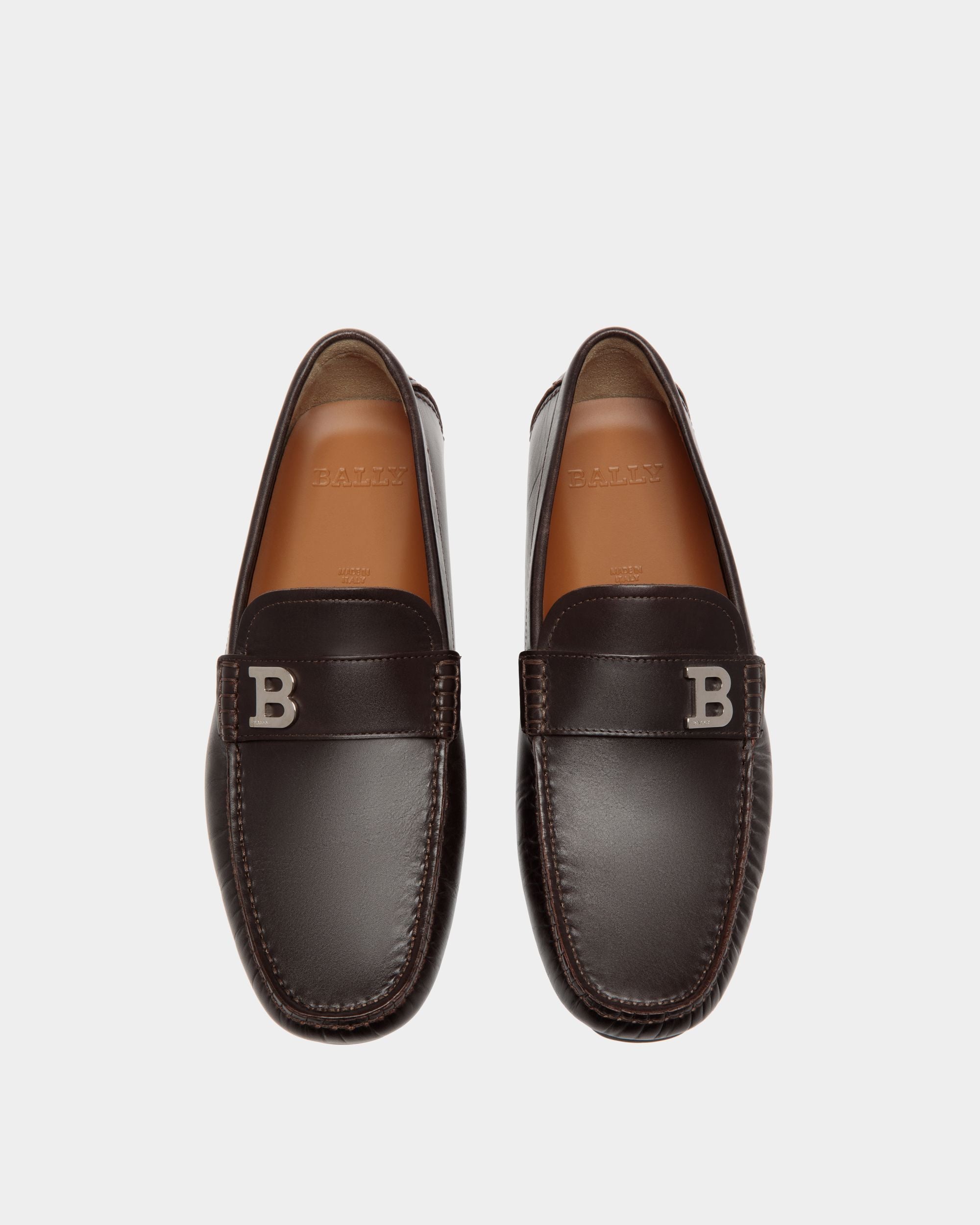 Driver In Brown  Leather - Herren - Bally - 04