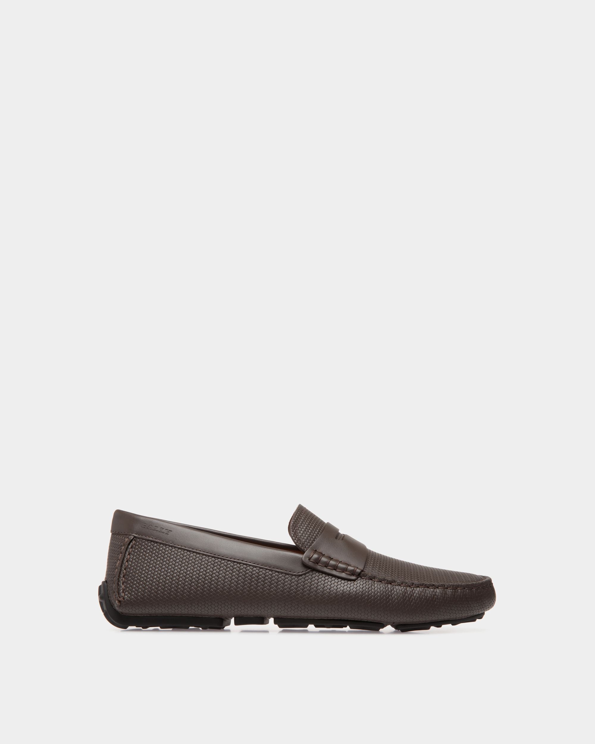 Drivers In Brown Leather - Herren - Bally - 01